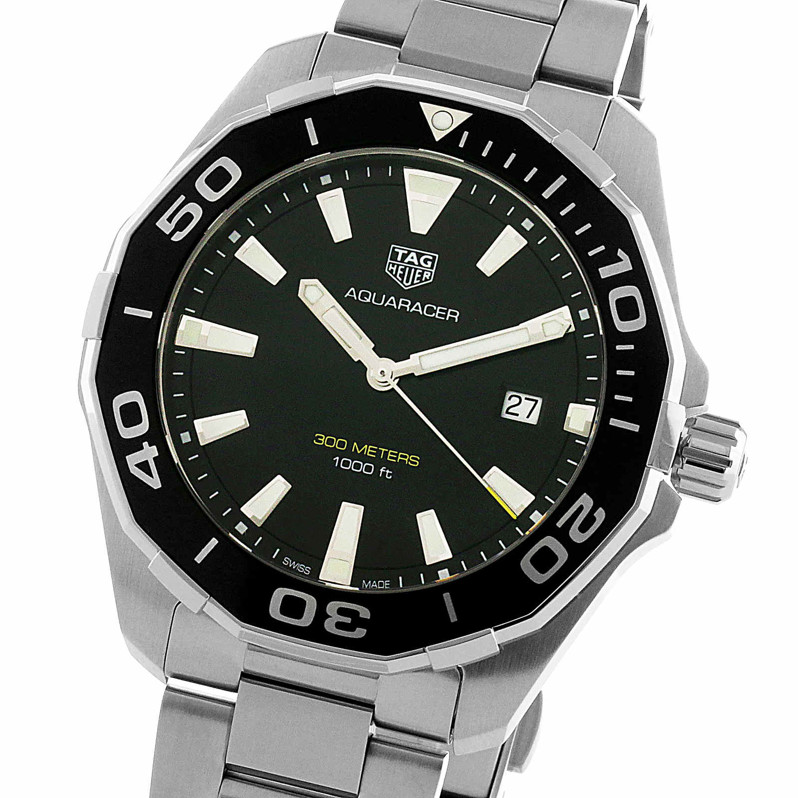 TAG Heuer Aquaracer 300M Quartz 43mm Mens Watch WAY101A.BA0746