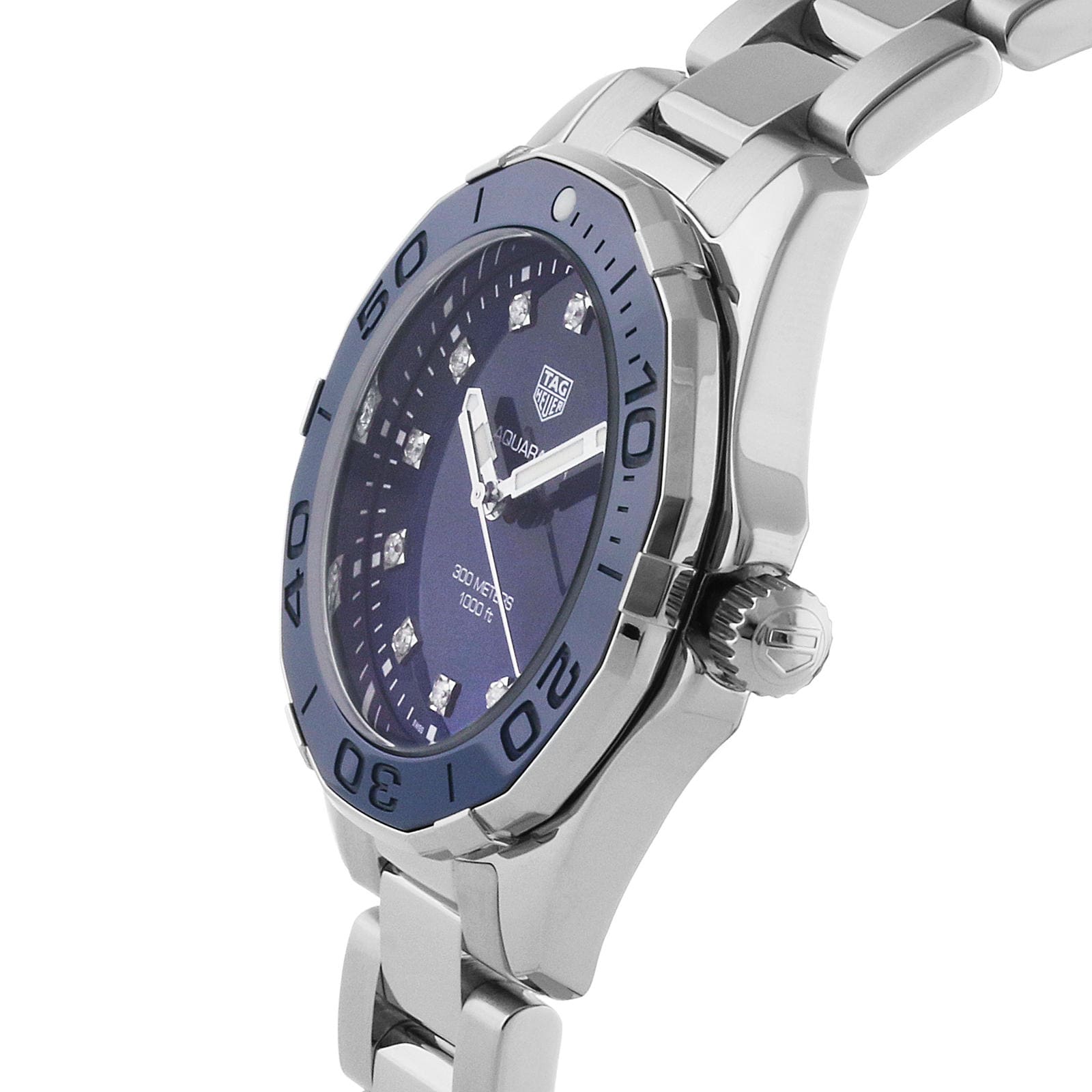 Tag heuer aquaracer outlet blue mother of pearl