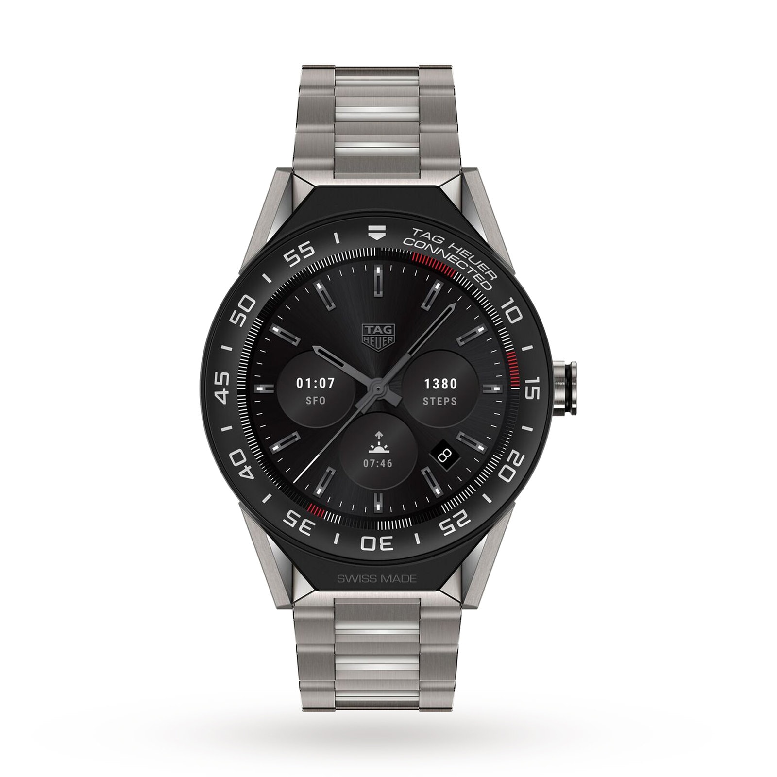 tag heuer titanium connected
