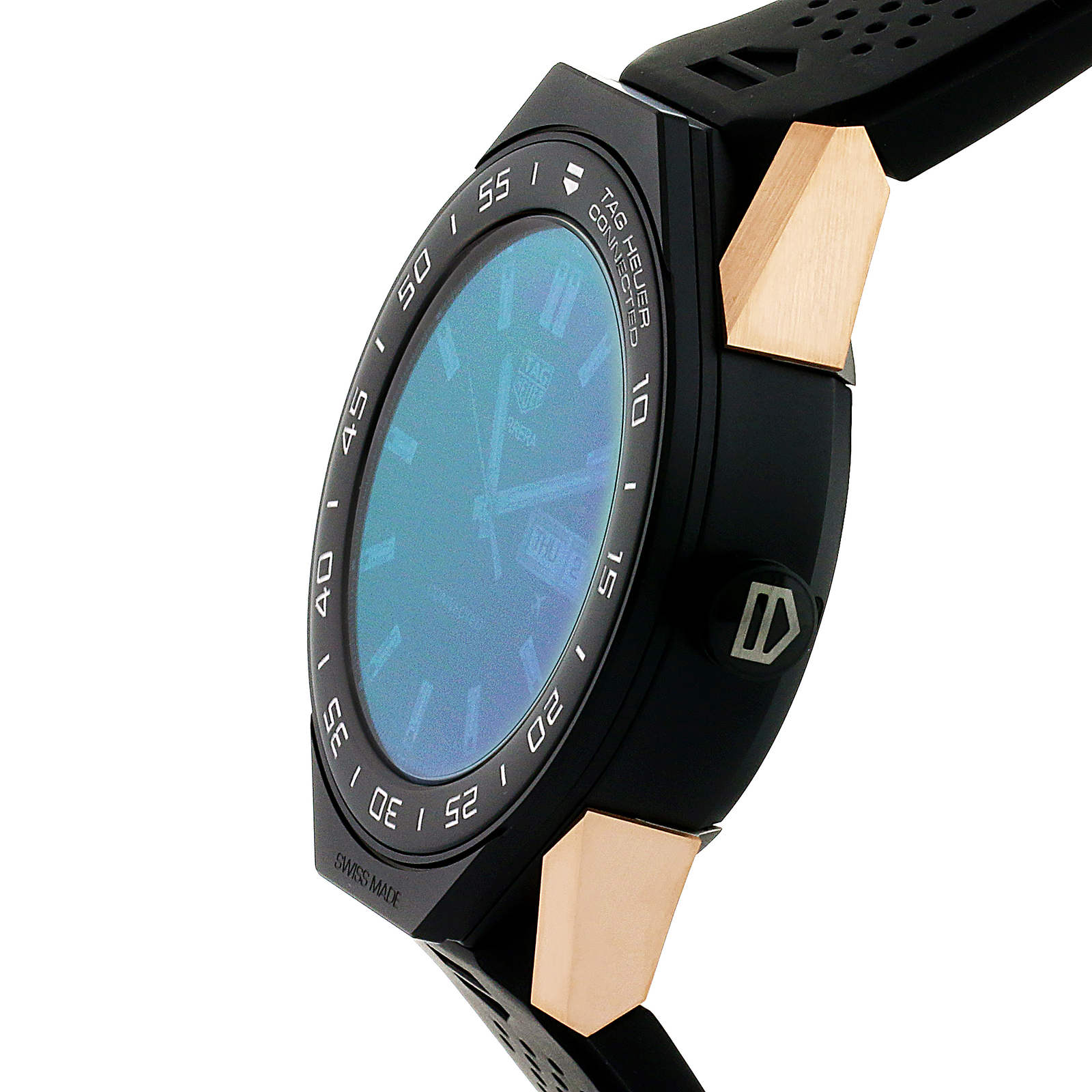 tag heuer connected modular 45 titanium automatic chronograph watch head