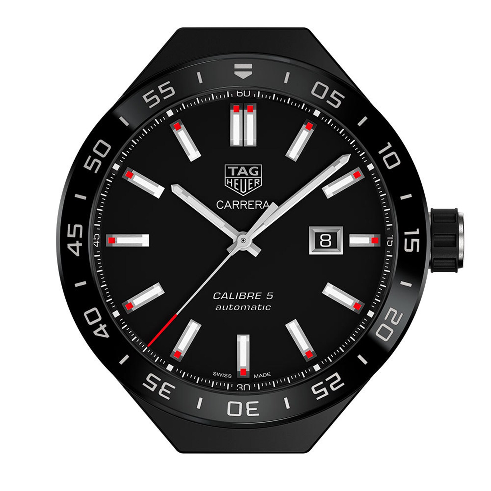 TAG Heuer Connected II Titanium Head Mens Watch AWBF2A80 Goldsmiths