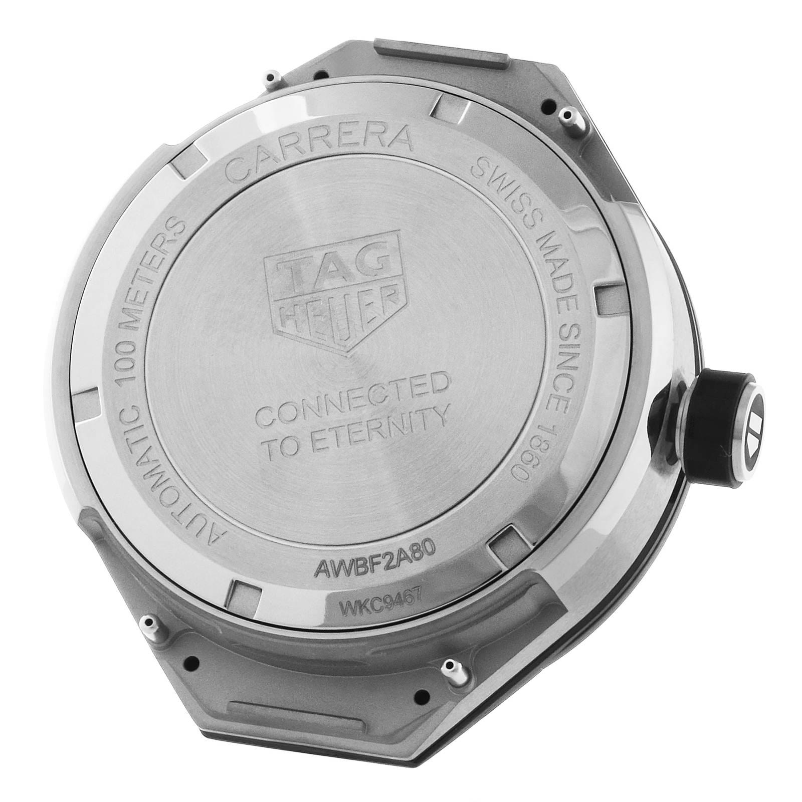 tag heuer connected modular 45 titanium automatic chronograph watch head