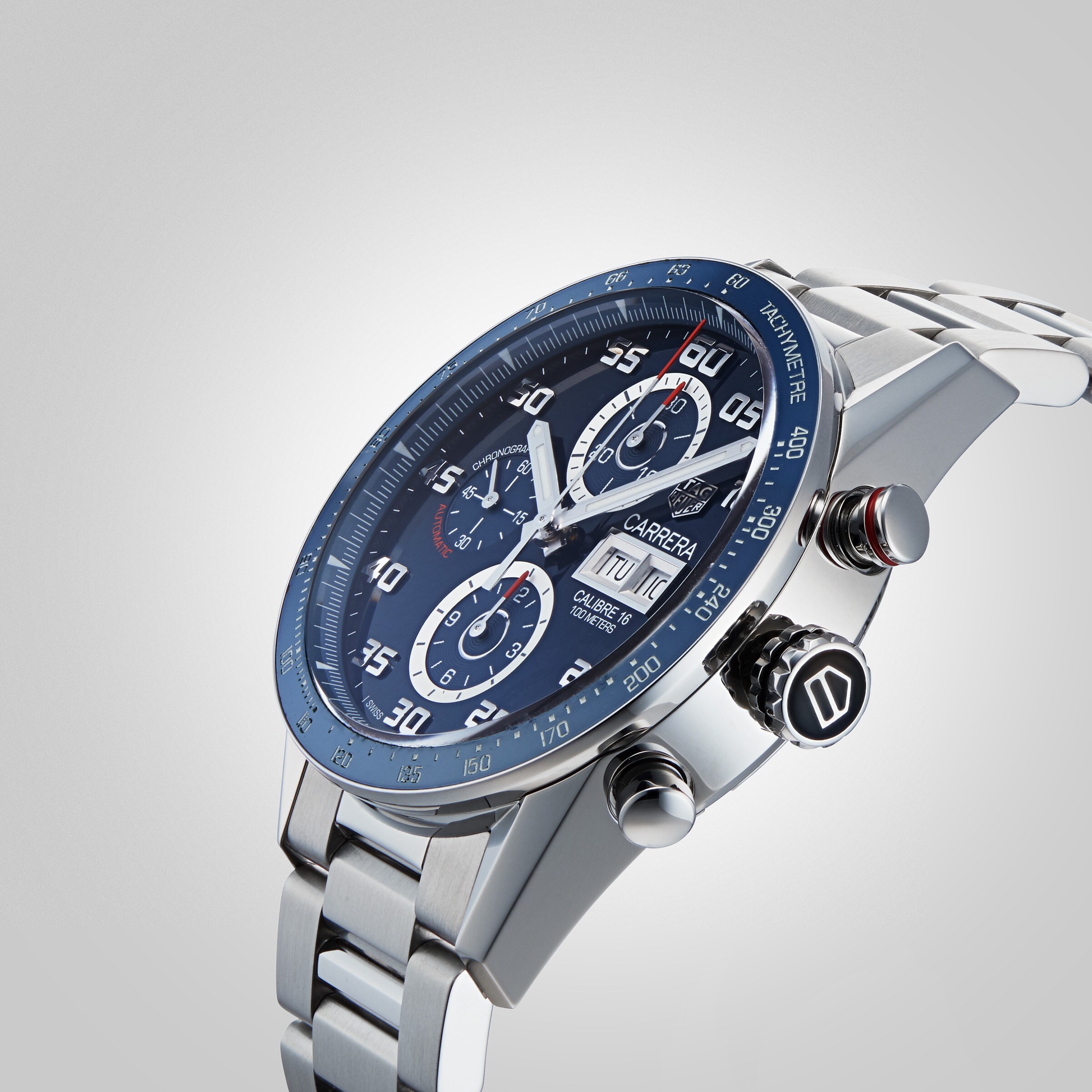 Carrera Chronograph Calibre 16 Automic 43mm Mens Watch