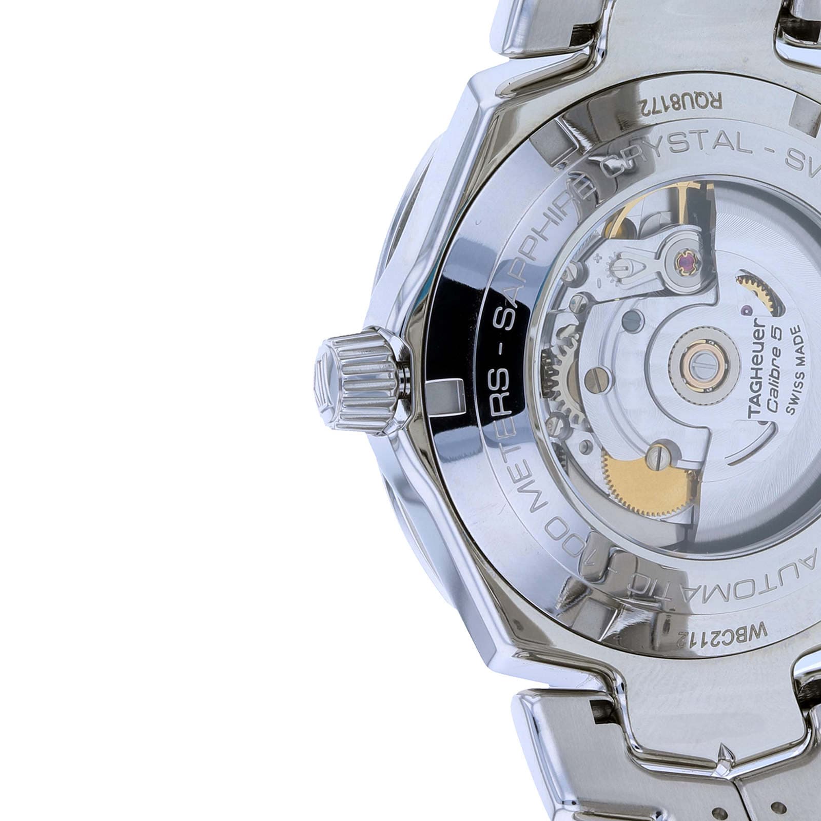 TAG Heuer Link Calibre 5 41mm Automatic Date Mens Watch TAG Heuer Link Calibre 5 41mm Automatic Date Mens Watch