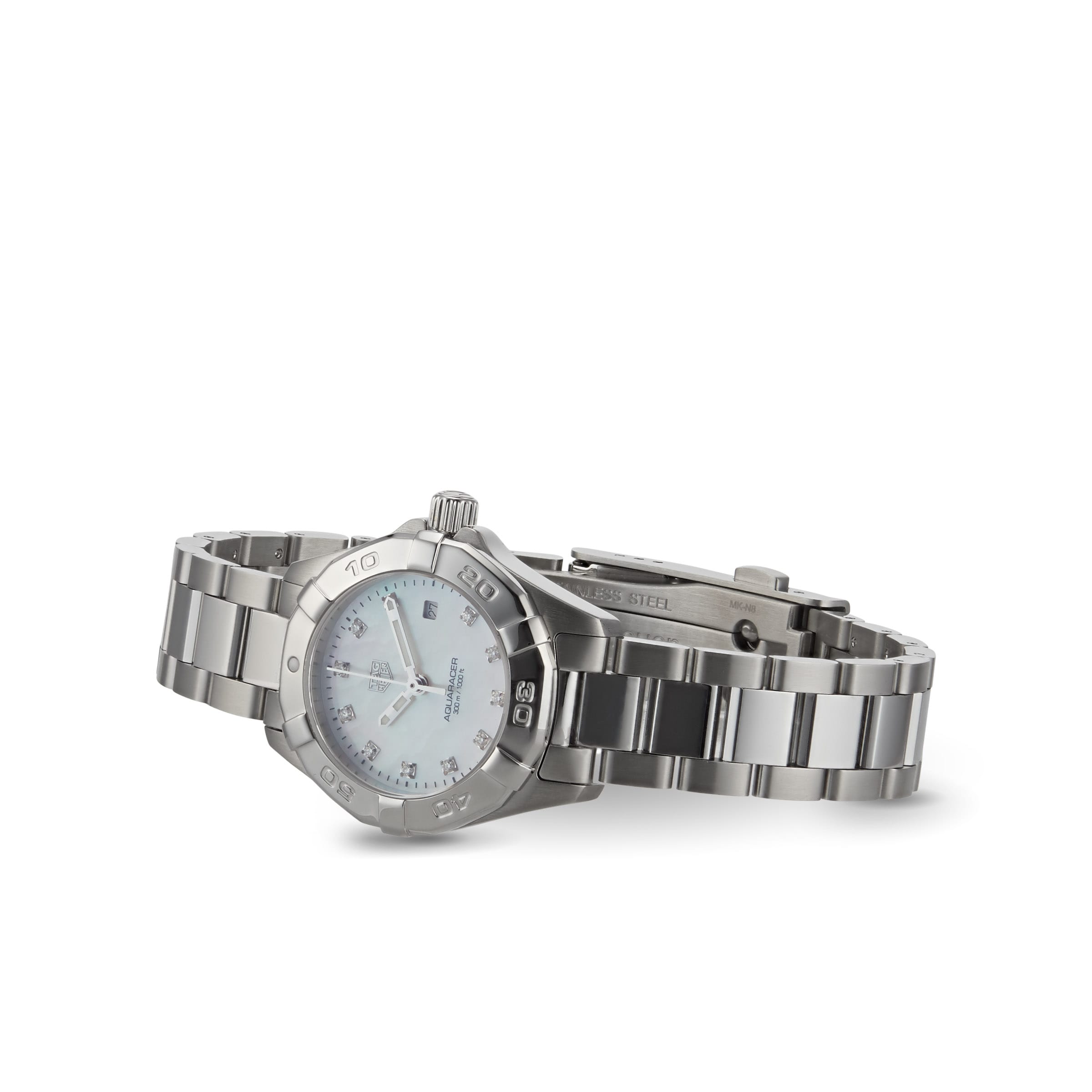 TAG Heuer Aquaracer Quartz 27mm Ladies Watch WBD1414.BA0741