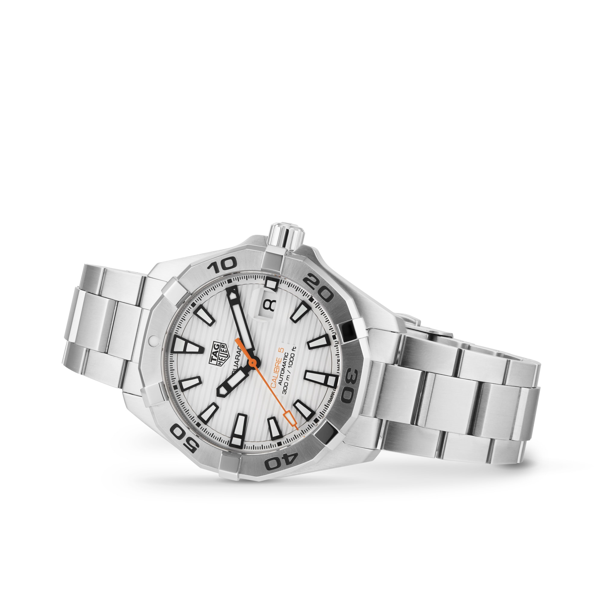 TAG Heuer Aquaracer Automatic 41mm Mens Watch White WBD2111.BA0928