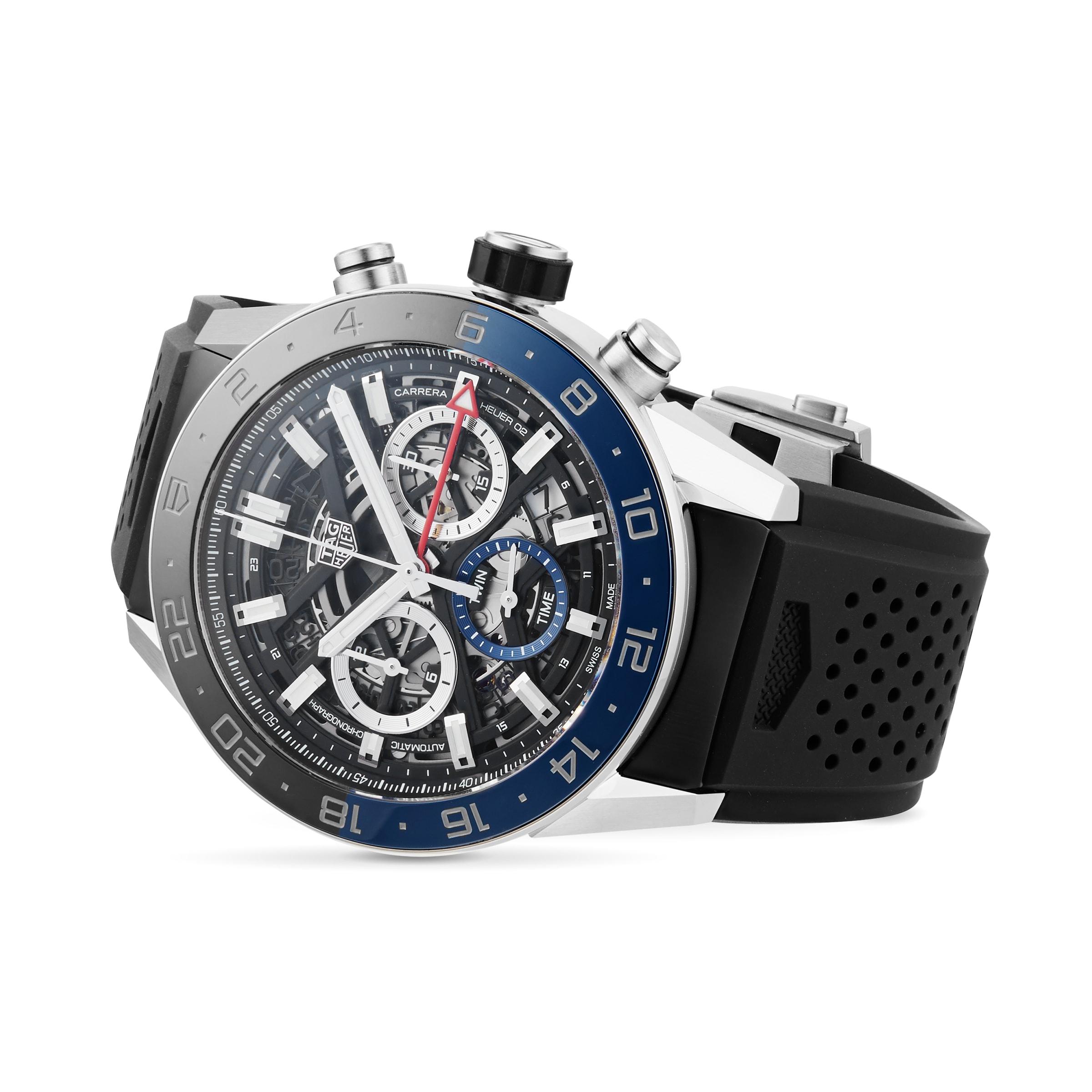 TAG Heuer Carrera Automatic Chronograph 45mm Mens Watch CBG2A1Z