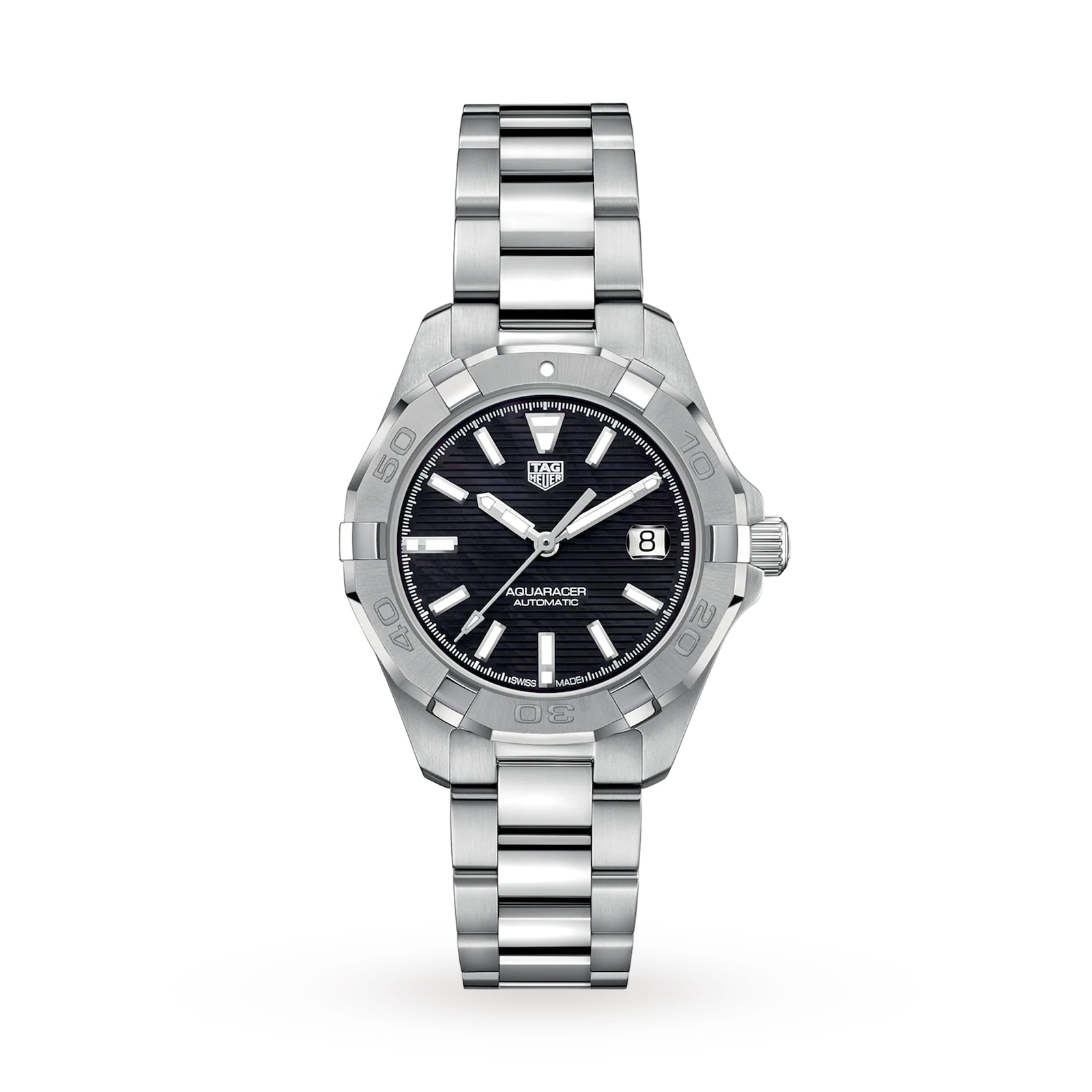 TAG Heuer Aquaracer Automatic 32mm Ladies Watch WBD2310.BA0740 | Goldsmiths