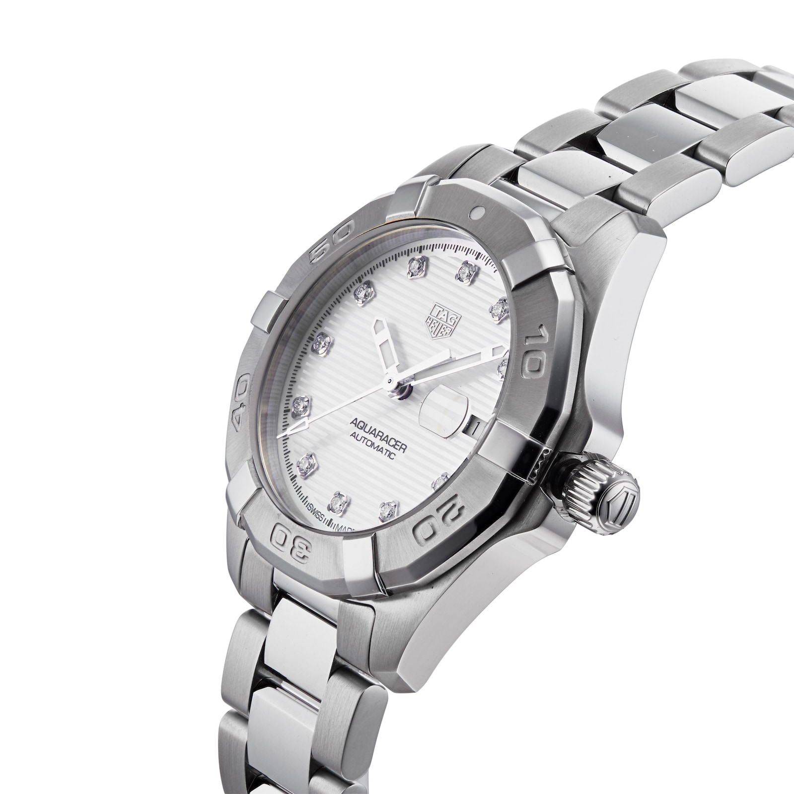 Tag Heuer Aquaracer 300 Automatic 32mm Ladies Watch Wbd2313ba0740 Goldsmiths