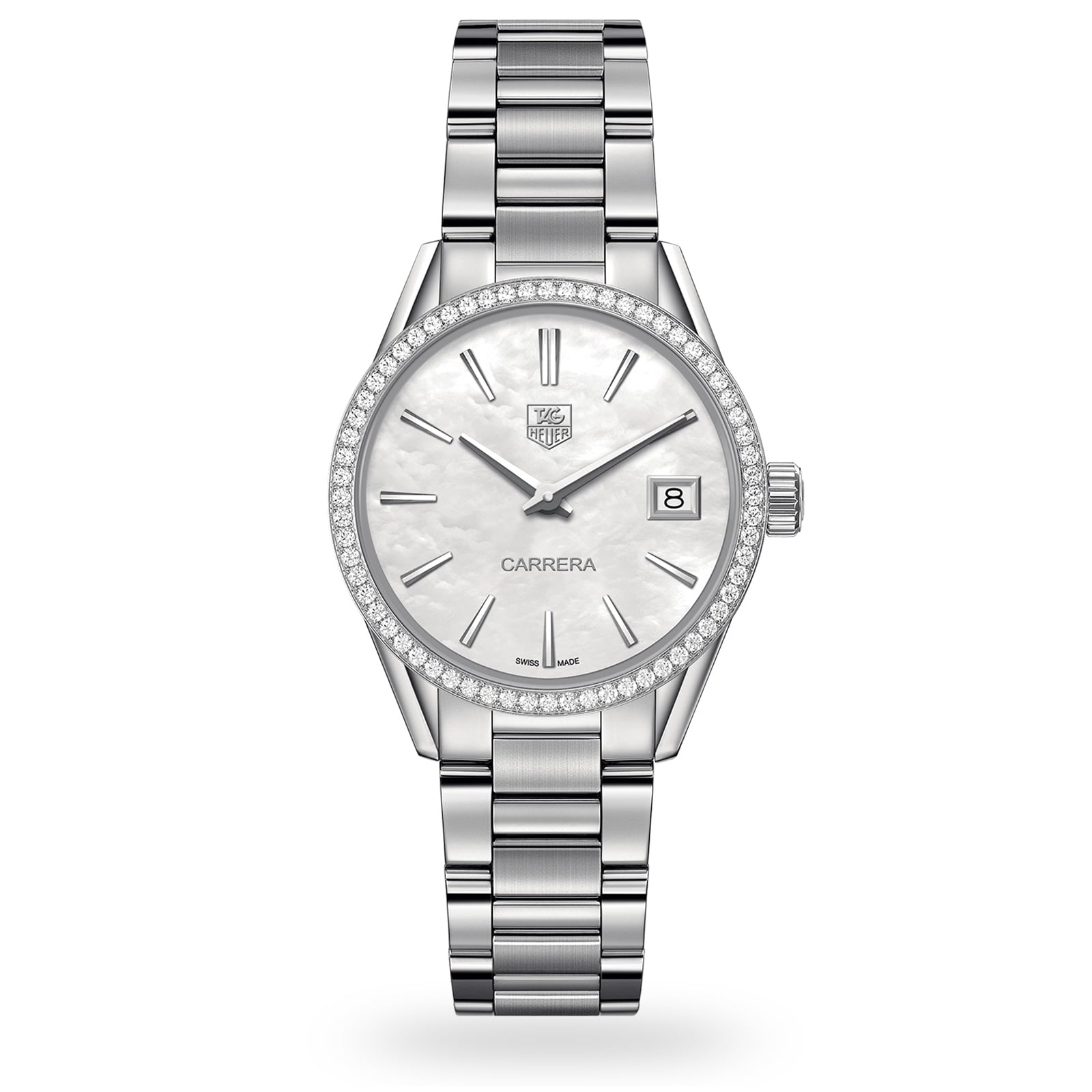 TAG Heuer Carrera 32mm Ladies Watch WAR1311.BA0778 Mappin and Webb