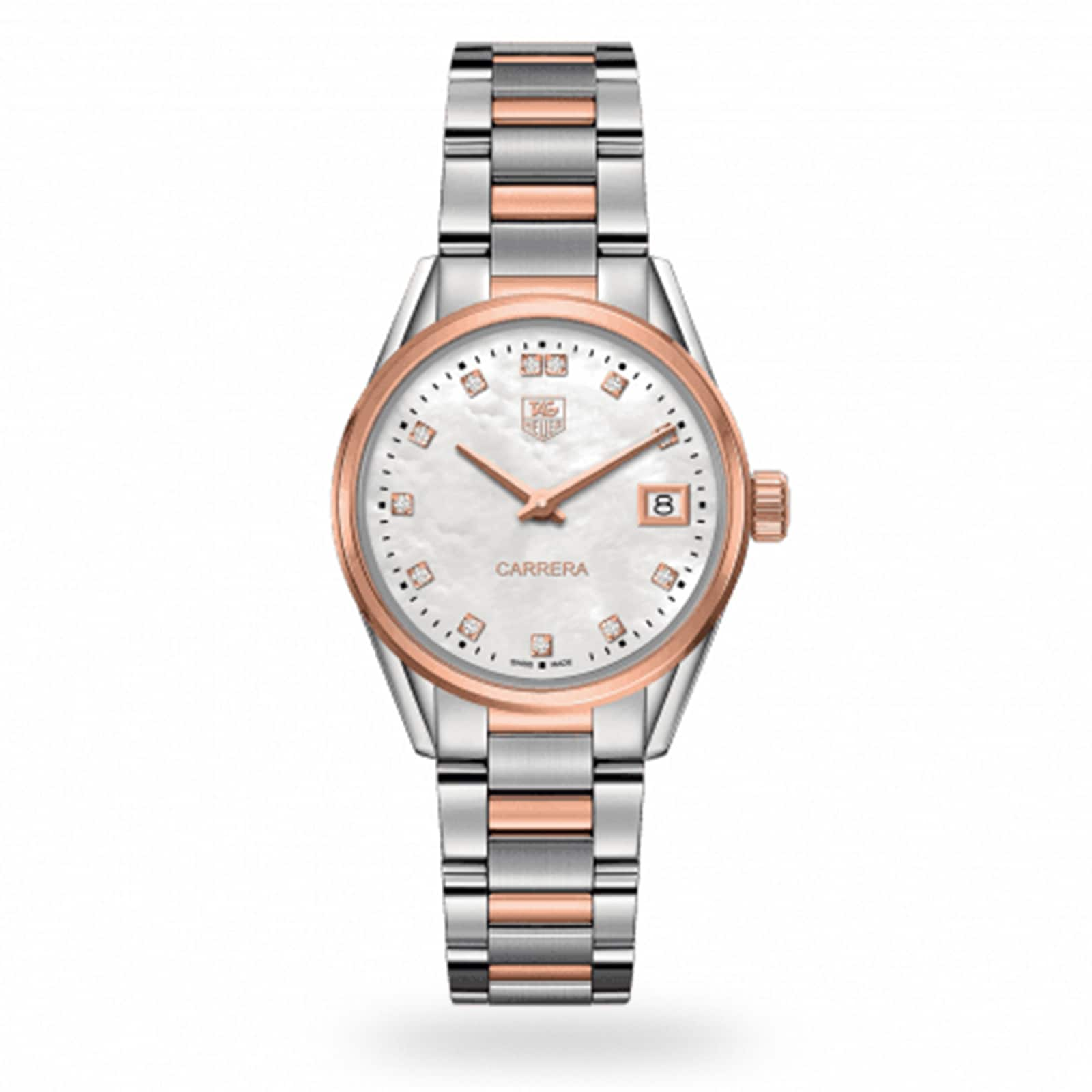 TAG Heuer Carrera Quartz Ladies Watch WAR1352.BD0779 | Watches Of ...