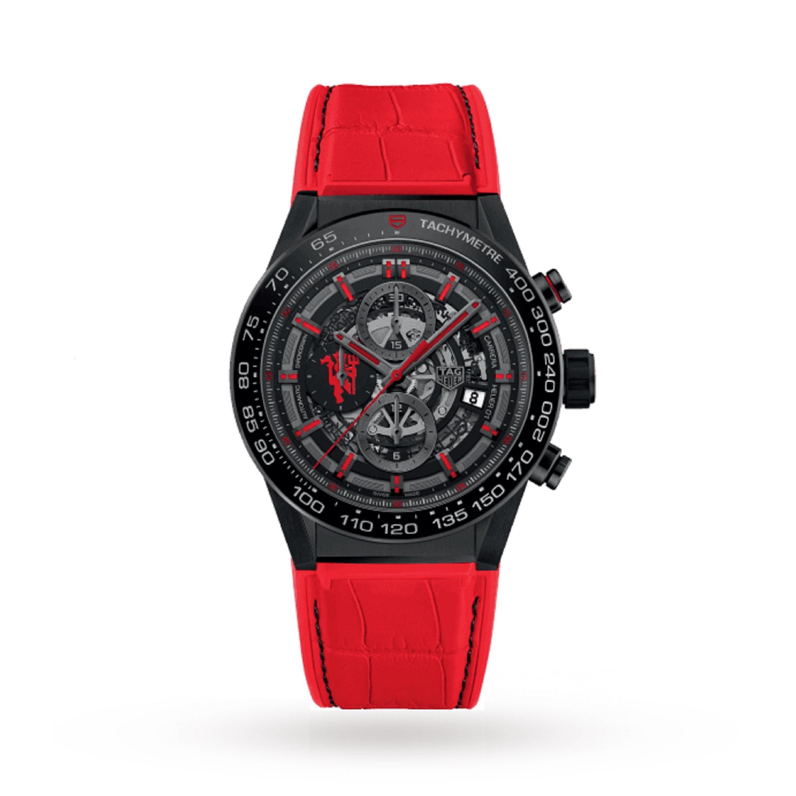 Tag heuer carrera skeleton black hot sale