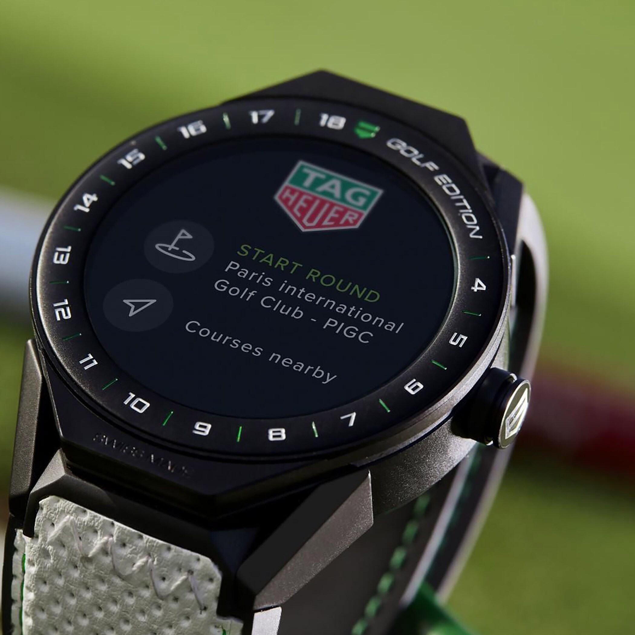 tag heuer connected modular 45 golf edition gps