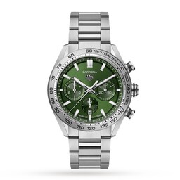 17381848 - Carrera Heuer 02 44mm Mens Watch