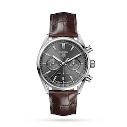 17381873 - Carrera Calibre Heuer 02 Chronograph 42mm Mens Watch