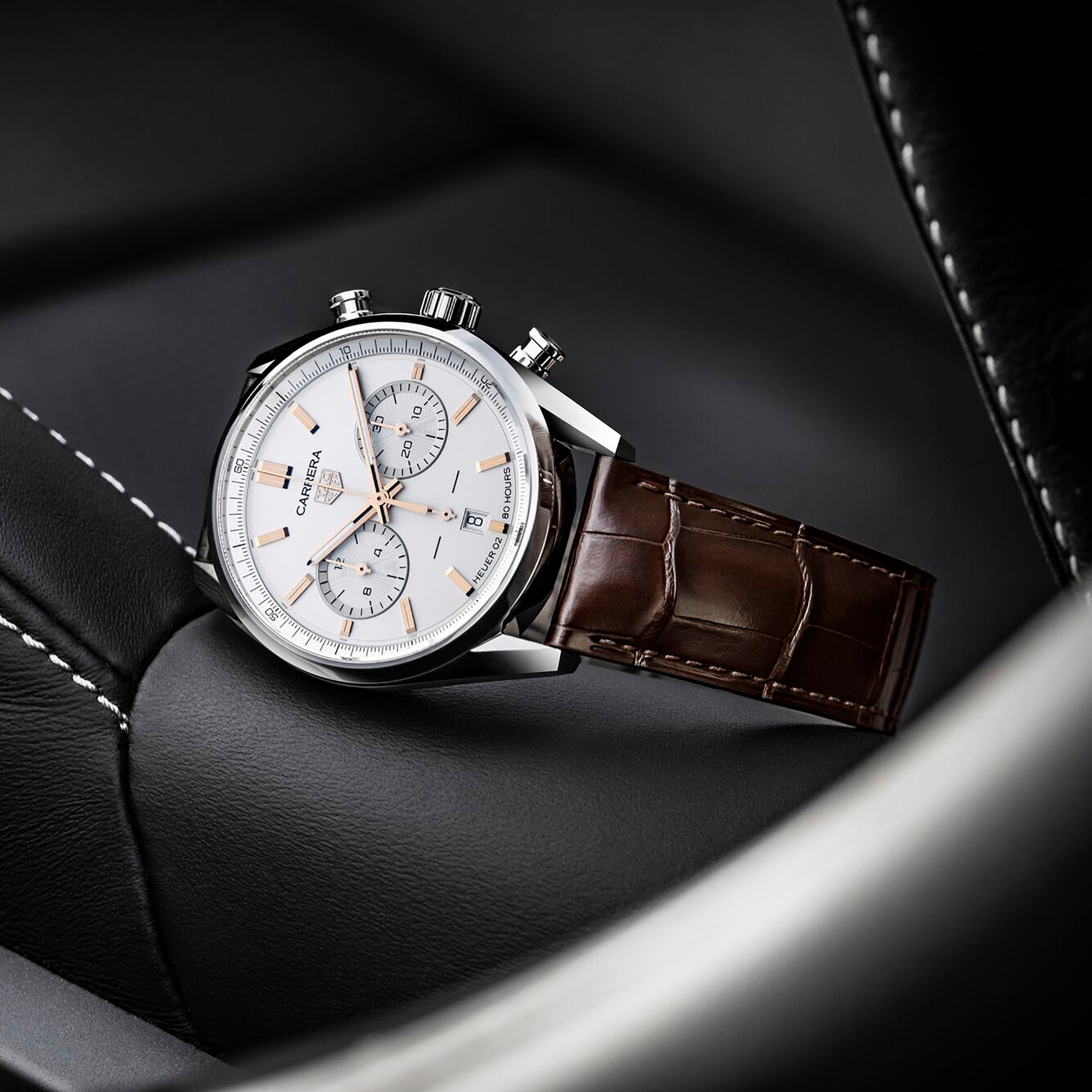 TAG Heuer Carrera Chronograph 02 42mm Mens Watch TAG Heuer Carrera Chronograph 02 42mm Mens Watch