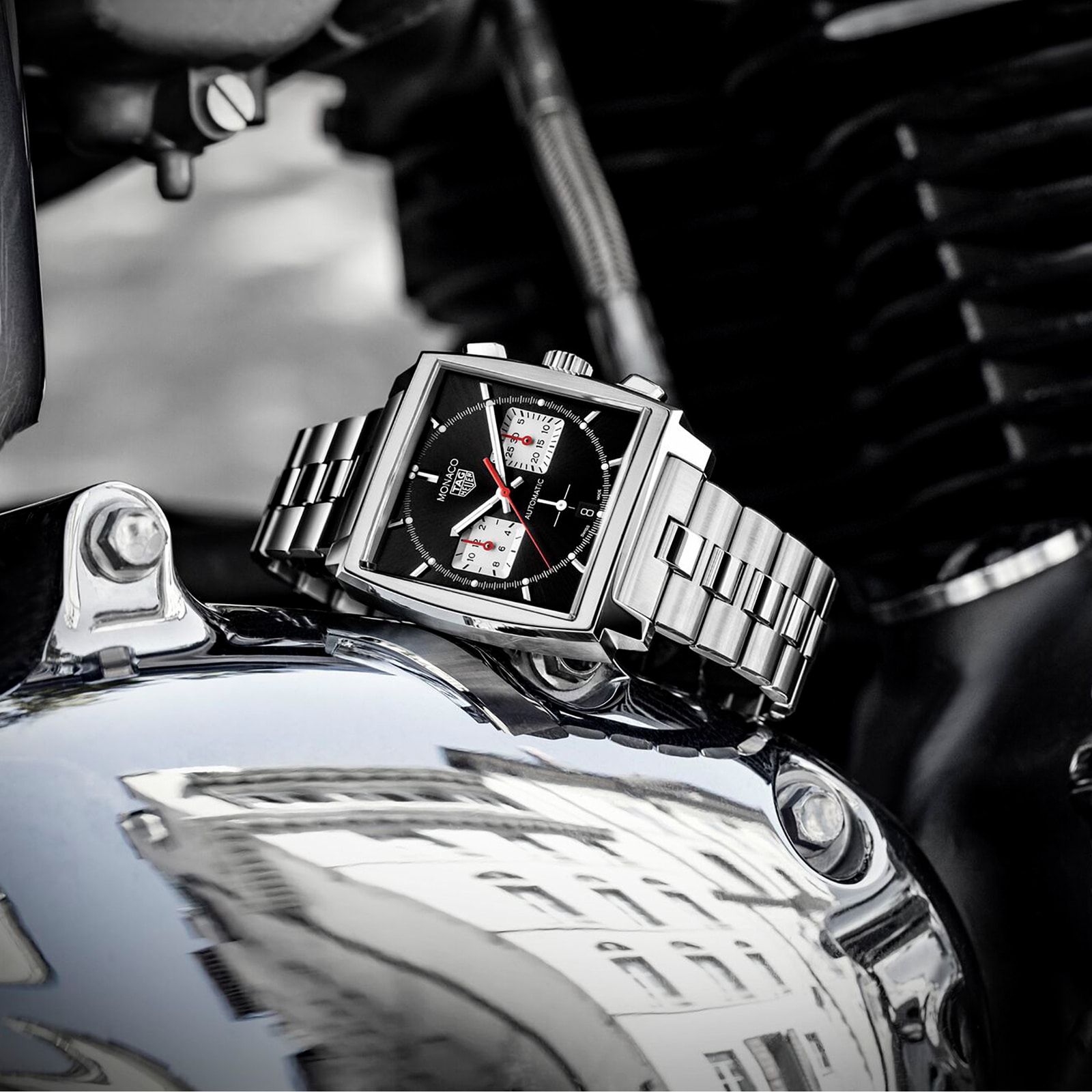 TAG Heuer Monaco Calibre Heuer 02 39mm Mens Watch TAG Heuer Monaco Calibre Heuer 02 39mm Mens Watch