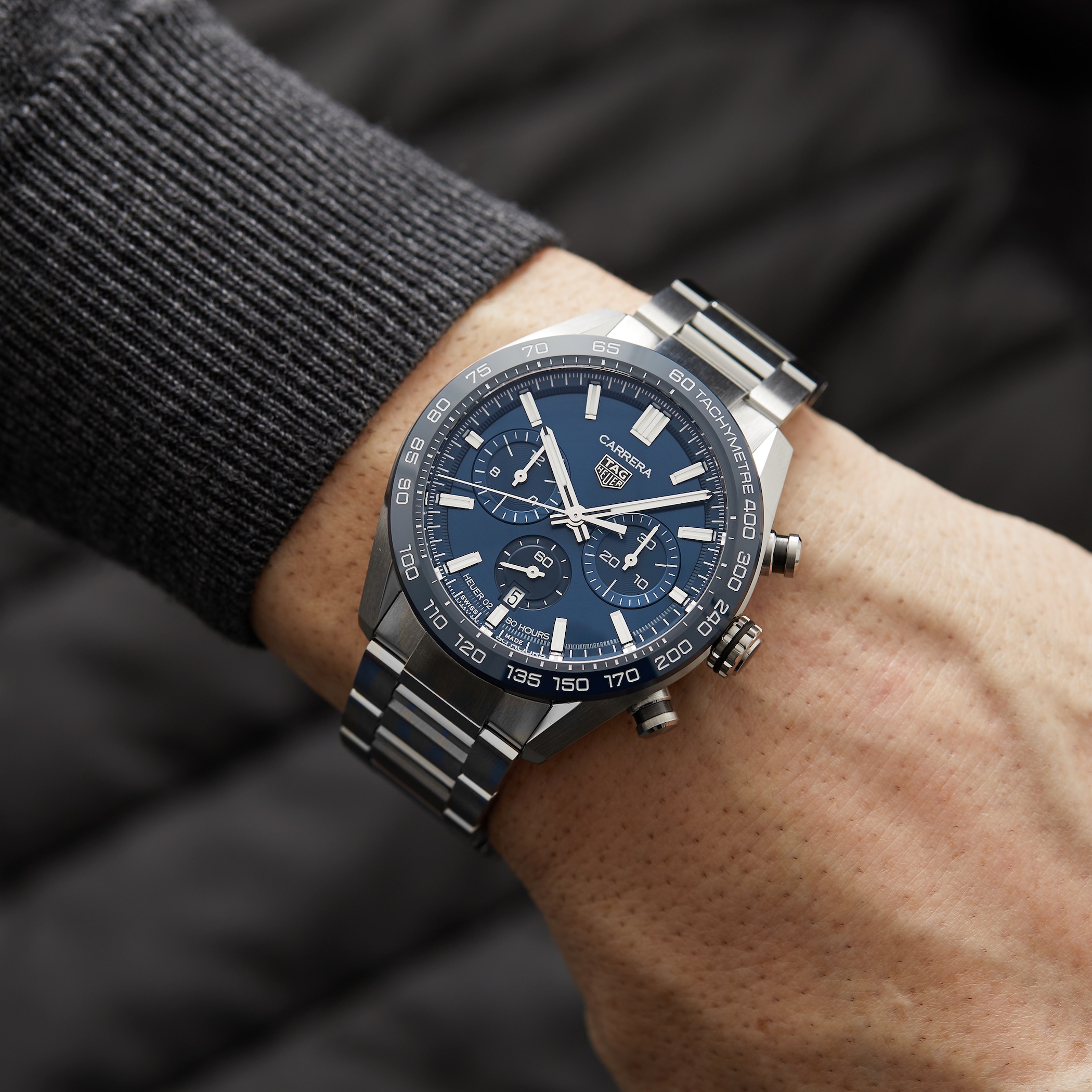 TAG Heuer Carrera Automatic Chronograph 44mm Mens Watch TAG Heuer Carrera Automatic Chronograph 44mm Mens Watch