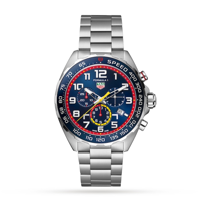 TAG Heuer Formula 1 x Red Bull Racing Special Edition Chronograph Quartz Mens 43mm