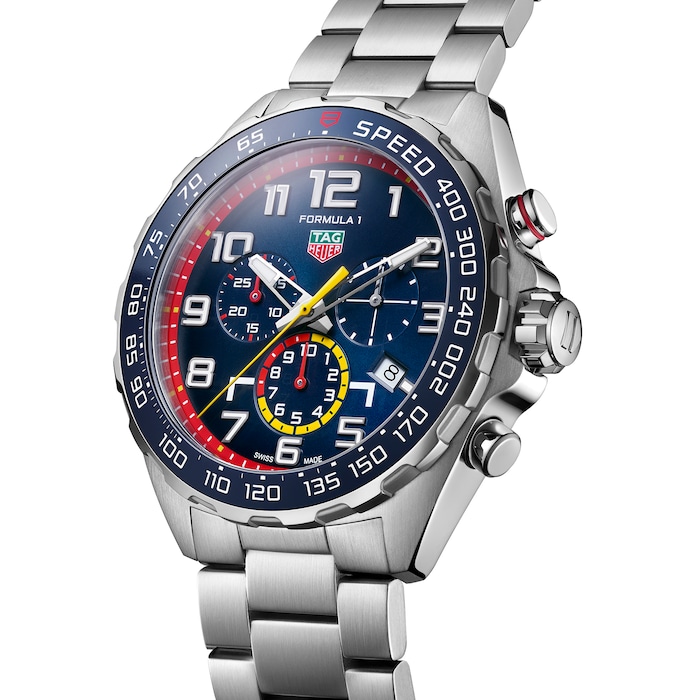 Heuer Formula 1 x Red Bull Racing Special Edition Chronograph Quartz Mens 43mm CAZ101AL.BA0842 | Mayors