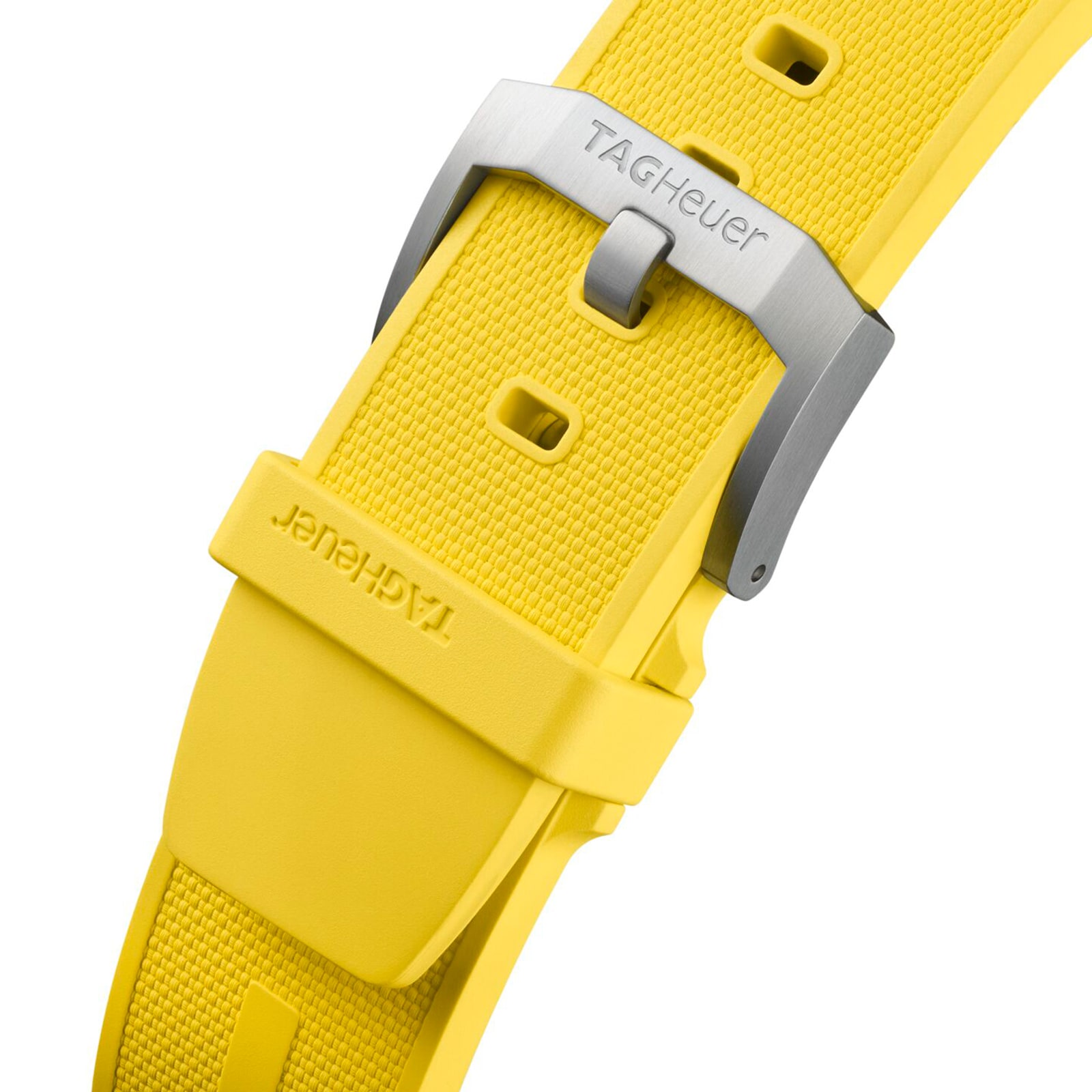 TAG Heuer Formula 1 Quartz Chronograph 200M 43mm Mens Watch Yellow Rubber