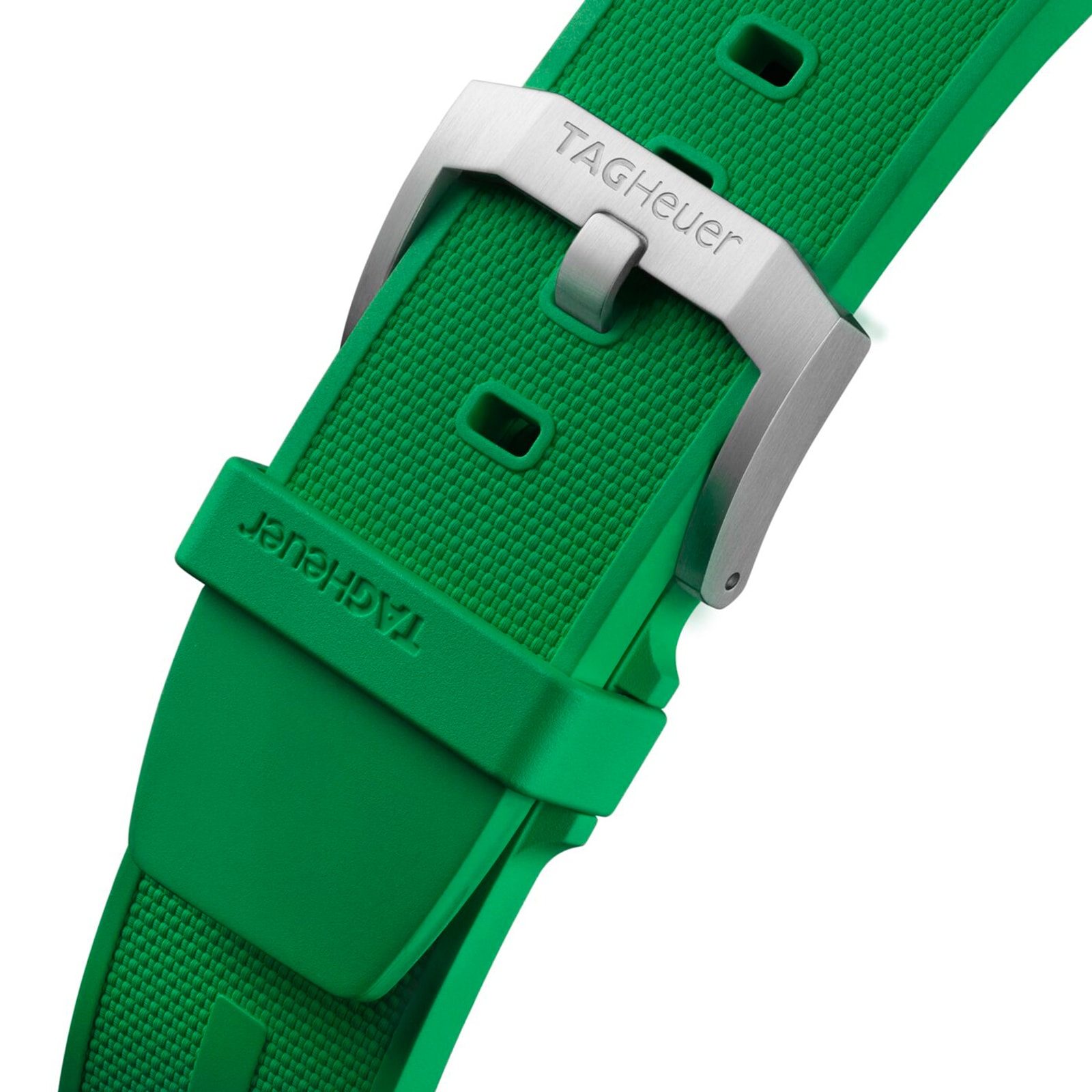 TAG Heuer Formula 1 Quartz Chronograph 200M 43mm Mens Watch Green Rubber