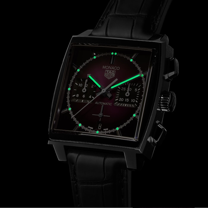 TAG Heuer Monaco Purple Dial Limited Edition 39mm