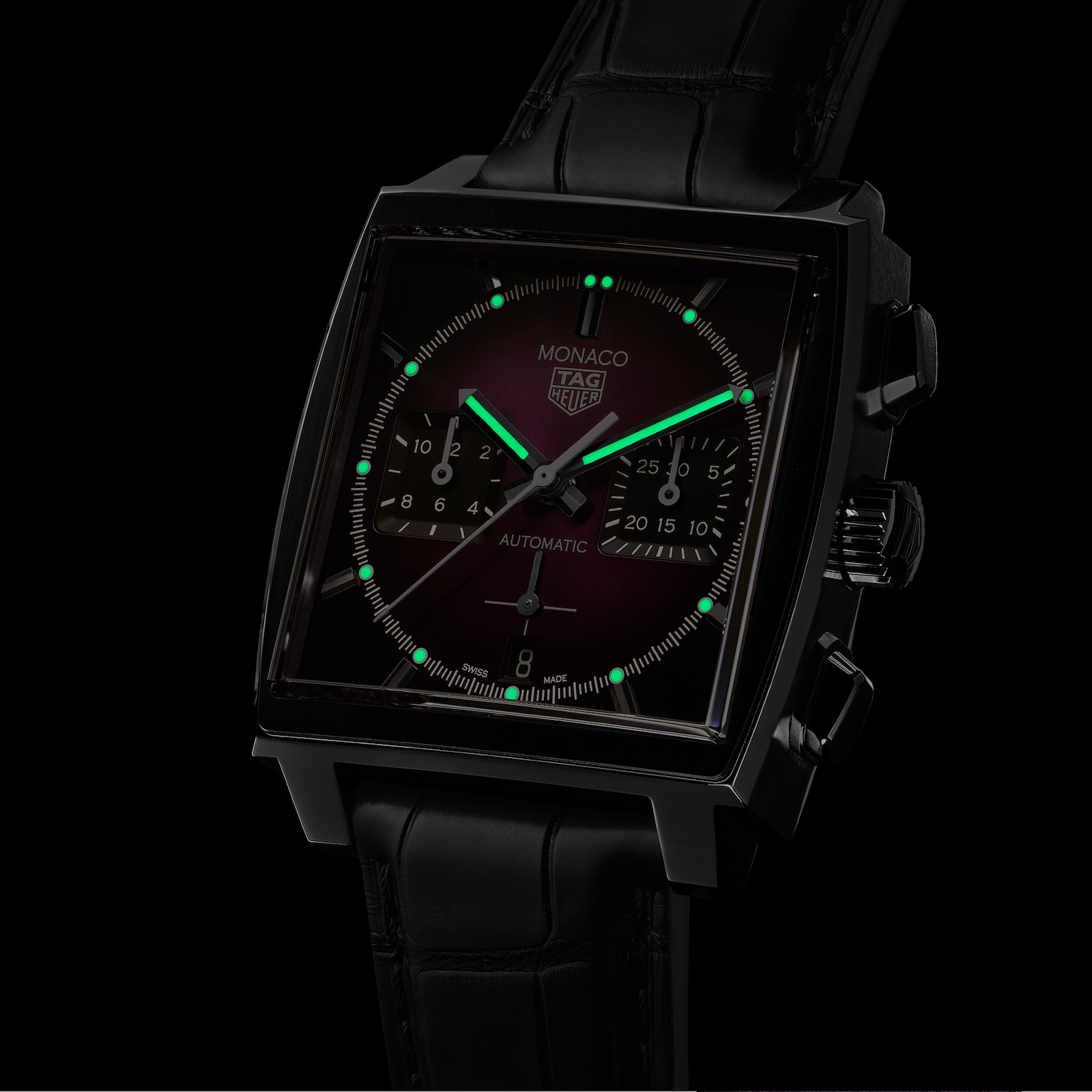 TAG Heuer Monaco Purple Dial Limited Edition 39mm CBL2118.FC6518