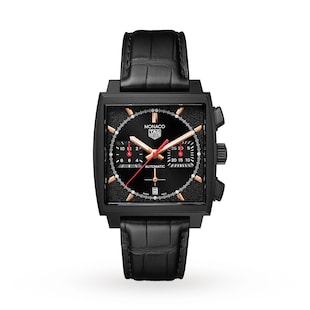 TAG Heuer Monaco Dark Lord 39mm Mens Watch
