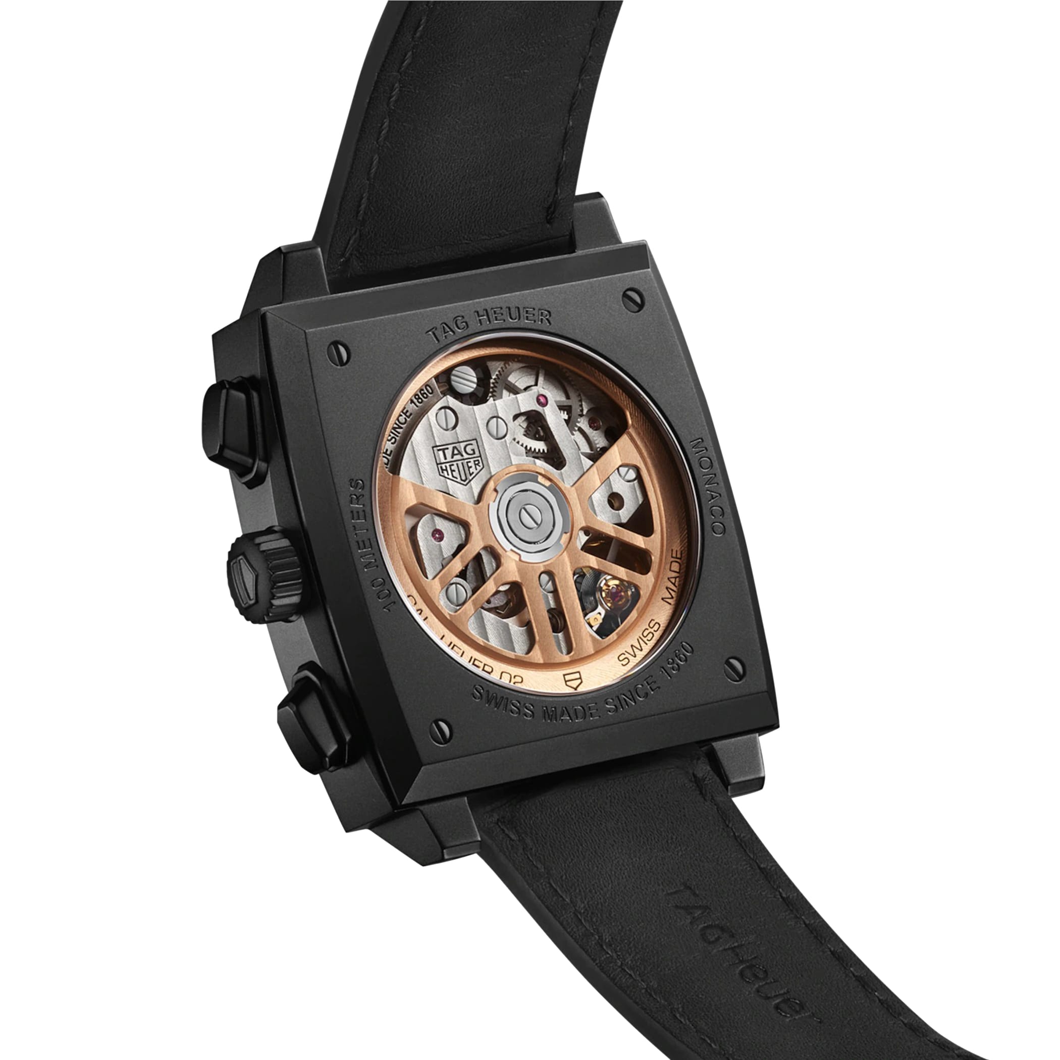 TAG Heuer Monaco Dark Lord 39mm Mens Watch TAG Heuer Monaco Dark Lord 39mm Mens Watch