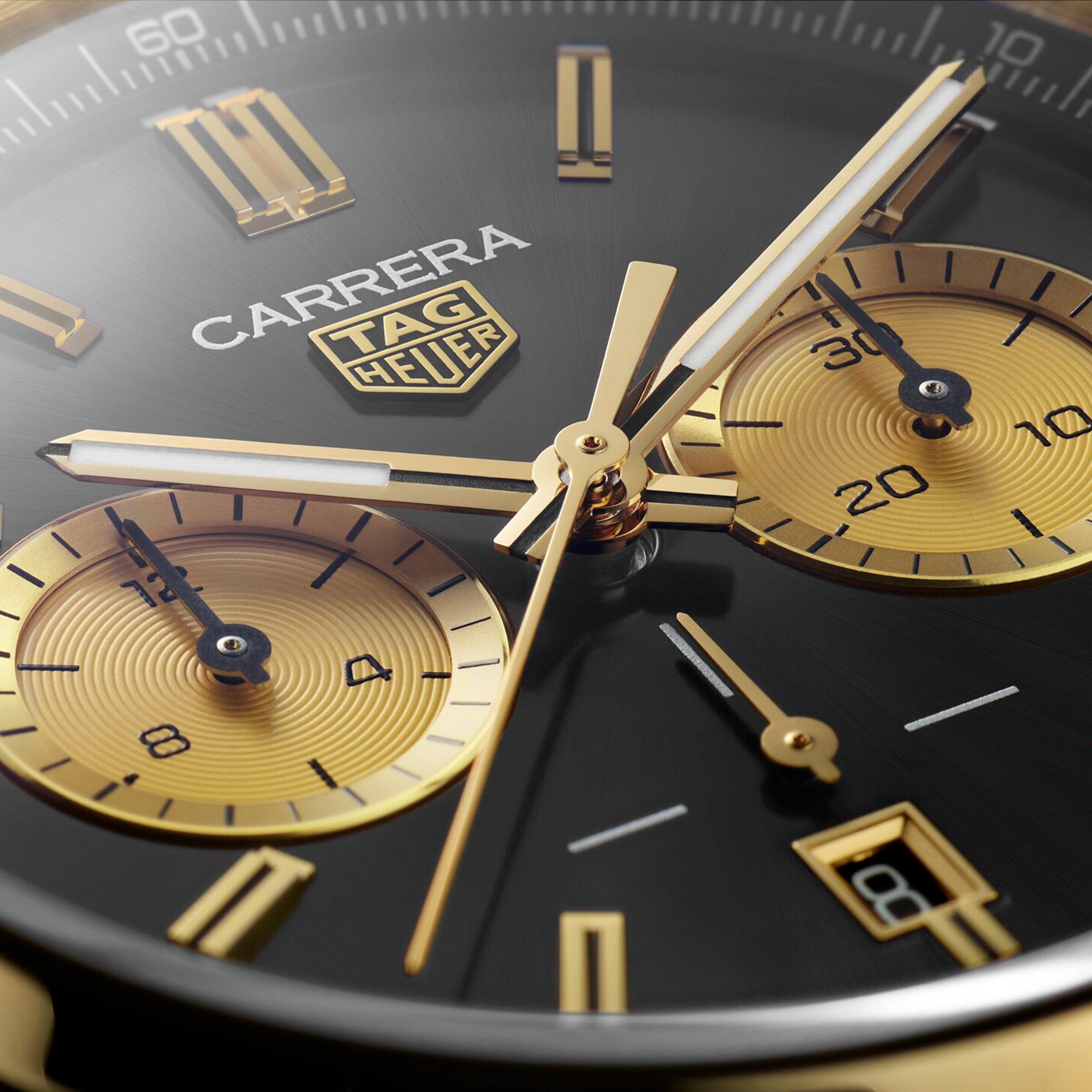 Gold carrera clearance watch