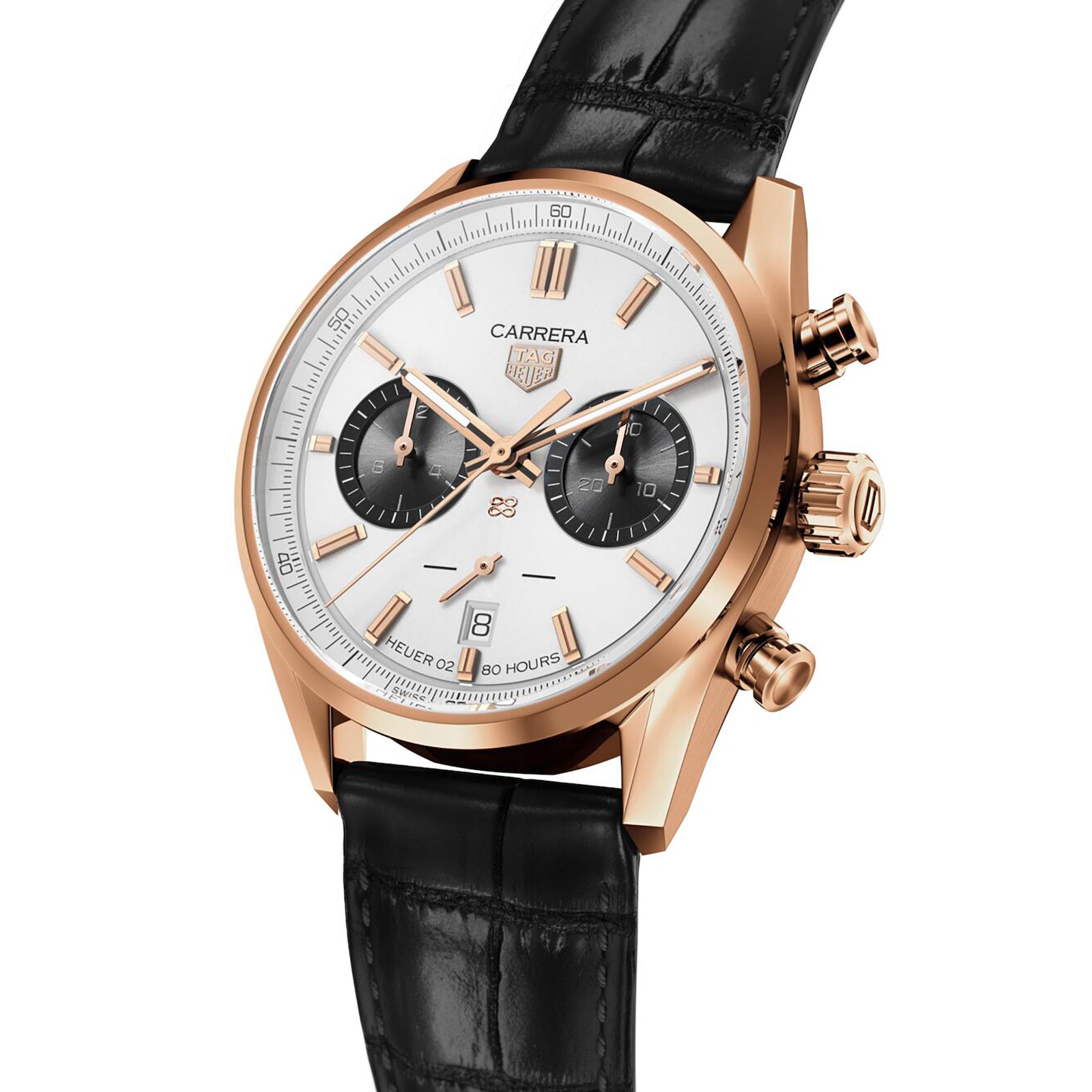 TAG Heuer Carrera Chronograph Jack Heuer Birthday Gold Limited Edition ...