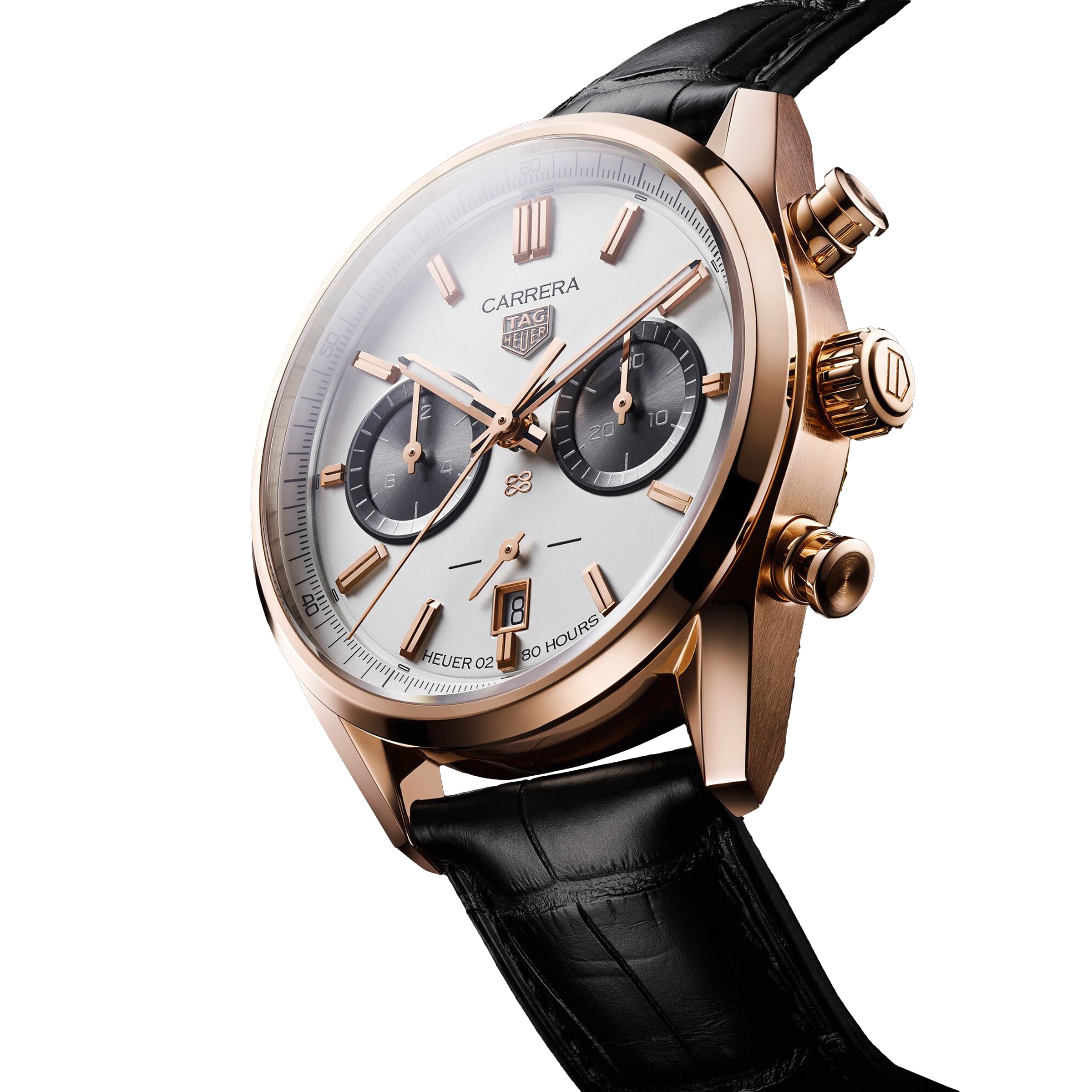 TAG Heuer Carrera Chronograph Jack Heuer Birthday Gold Limited Edition ...