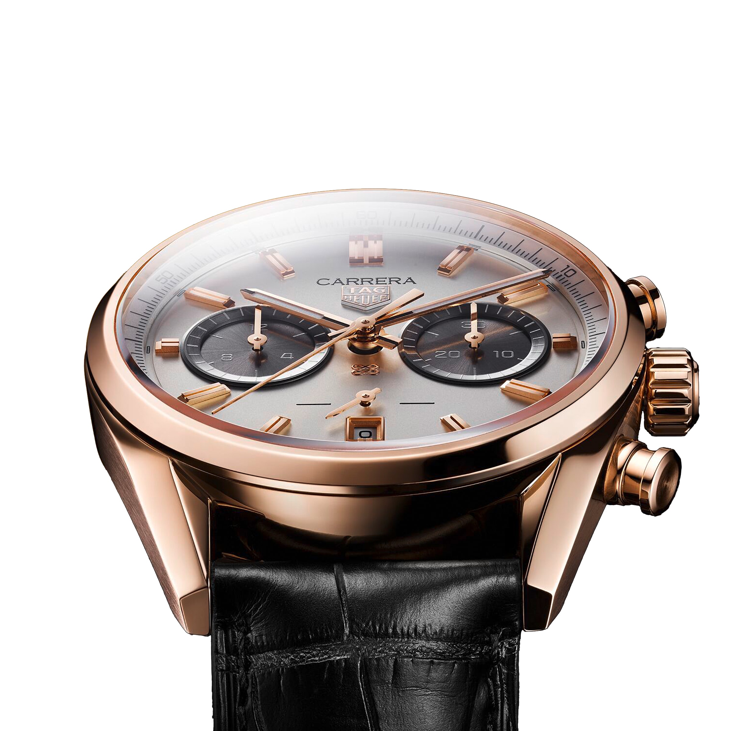 TAG Heuer Carrera Chronograph Jack Heuer Birthday Gold Limited Edition ...