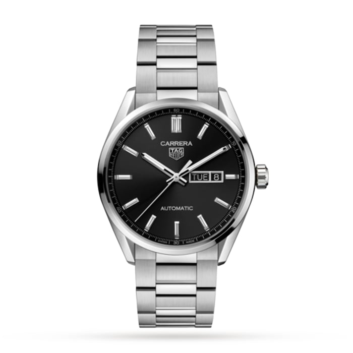 TAG Heuer Carrera Three-Hand 41mm Automatic Mens Watch  |  Watches Of Switzerland UK