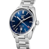 TAG Heuer Carrera Three-Hand Twin-Time 41mm Automatic Mens Watch