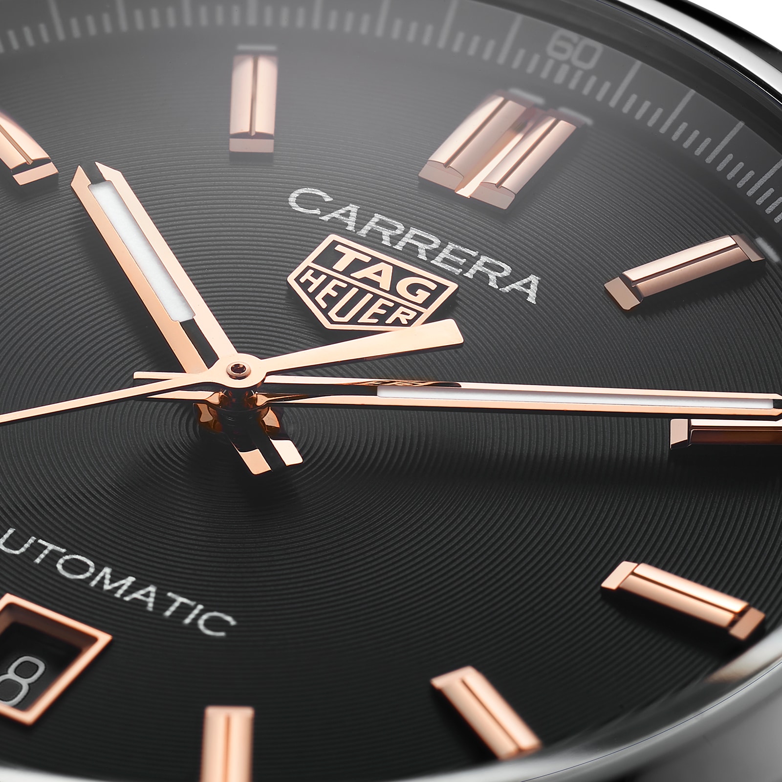TAG Heuer Carrera Three-Hand Date 39mm Automatic Mens Watch