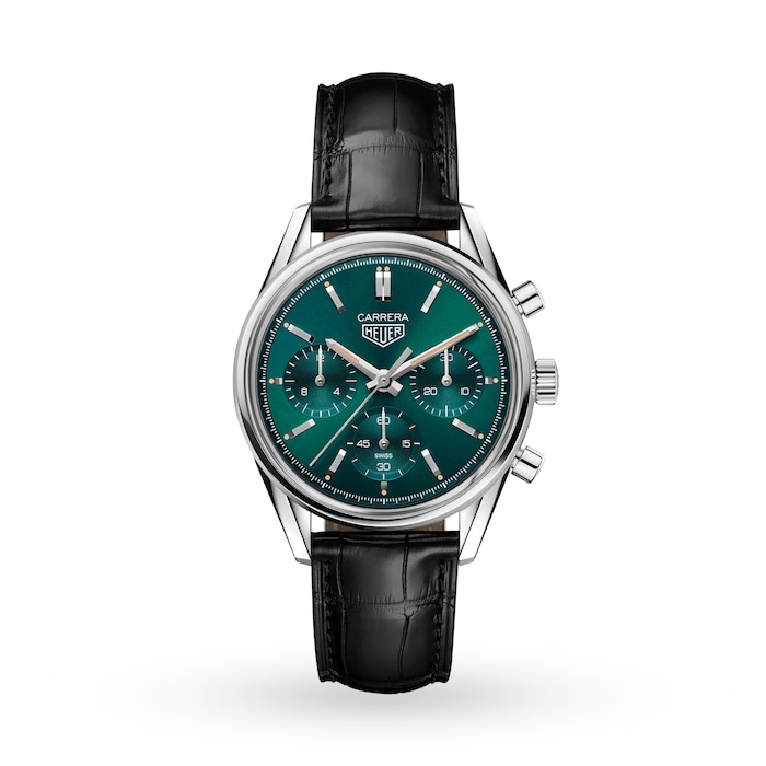 TAG Heuer Special Edition Carrera Green Calibre Heuer 02 39mm Mens Watch