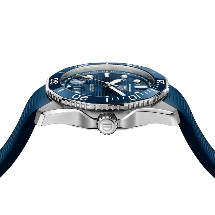 Tag Heuer Aquaracer Tag Heuer Aquaracer 43mm Blue Fabric Strap - Unisex - Ref. BN0005