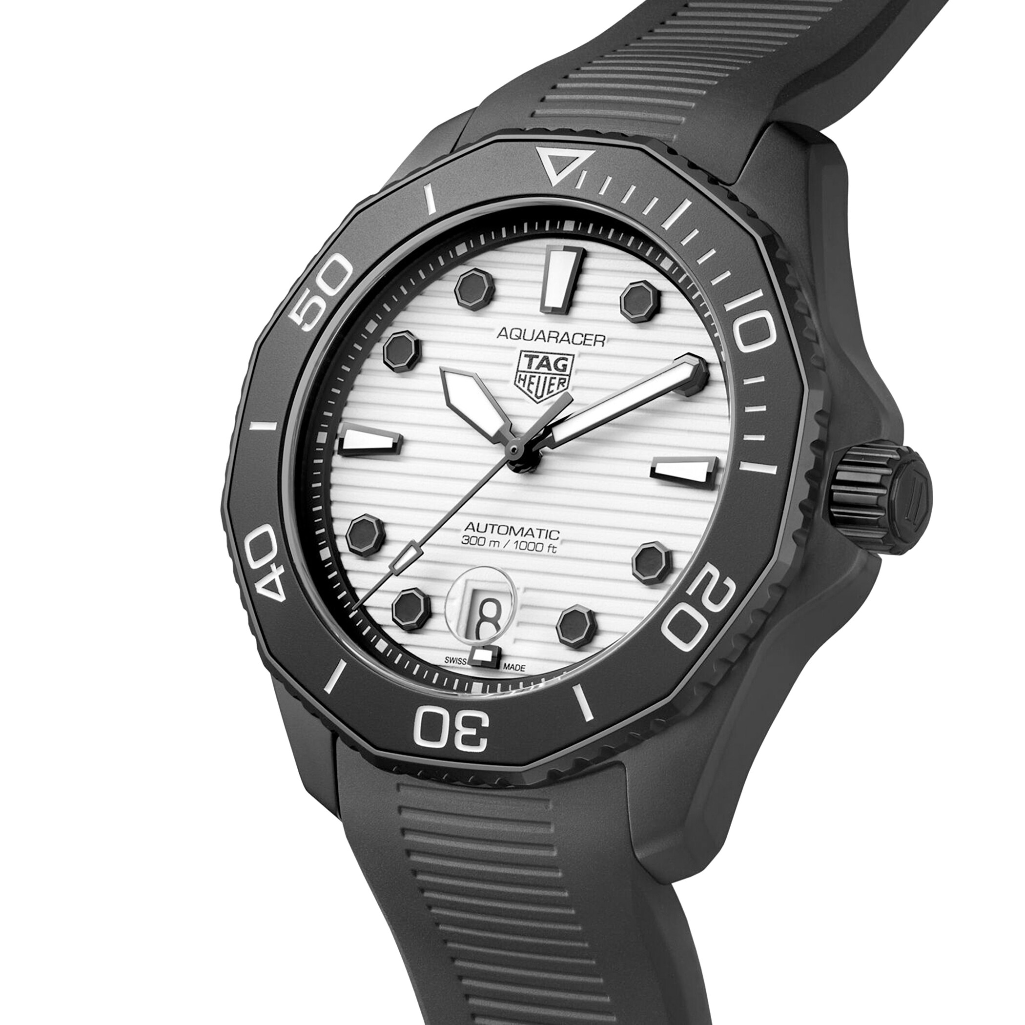 TAG Heuer Night Diver Aquaracer Calibre 5 43mm Mens Watch TAG Heuer Night Diver Aquaracer Calibre 5 43mm Mens Watch