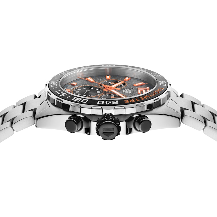 TAG Heuer Formula 1 43mm Men's Watch, Black and Orange Dial, CAZ101AH.BA0842