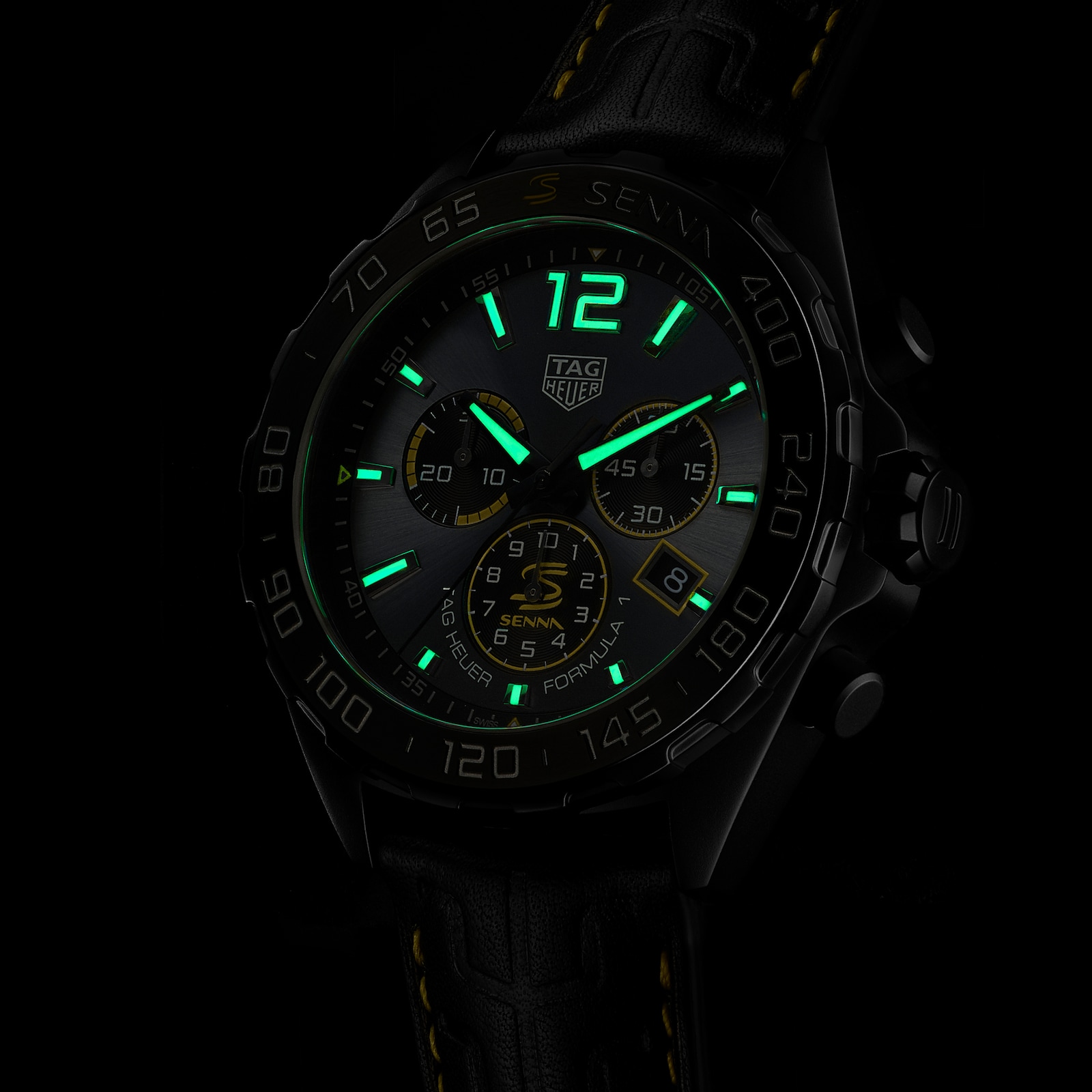 TAG Heuer Formula 1 Senna Special Edition 43mm Mens Watch