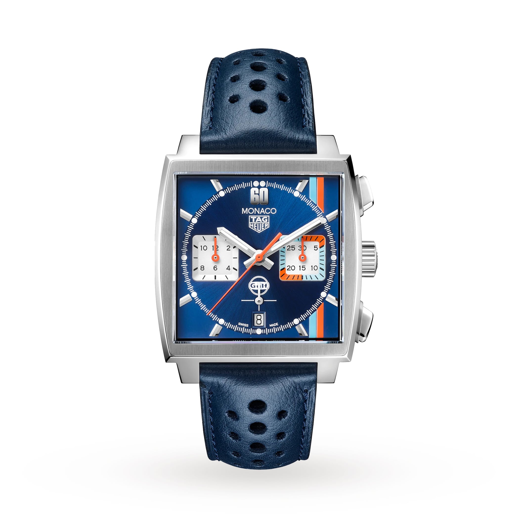TAG Heuer Monaco Gulf Special Edition 39mm Mens Watch TAG Heuer Monaco Gulf Special Edition 39mm Mens Watch