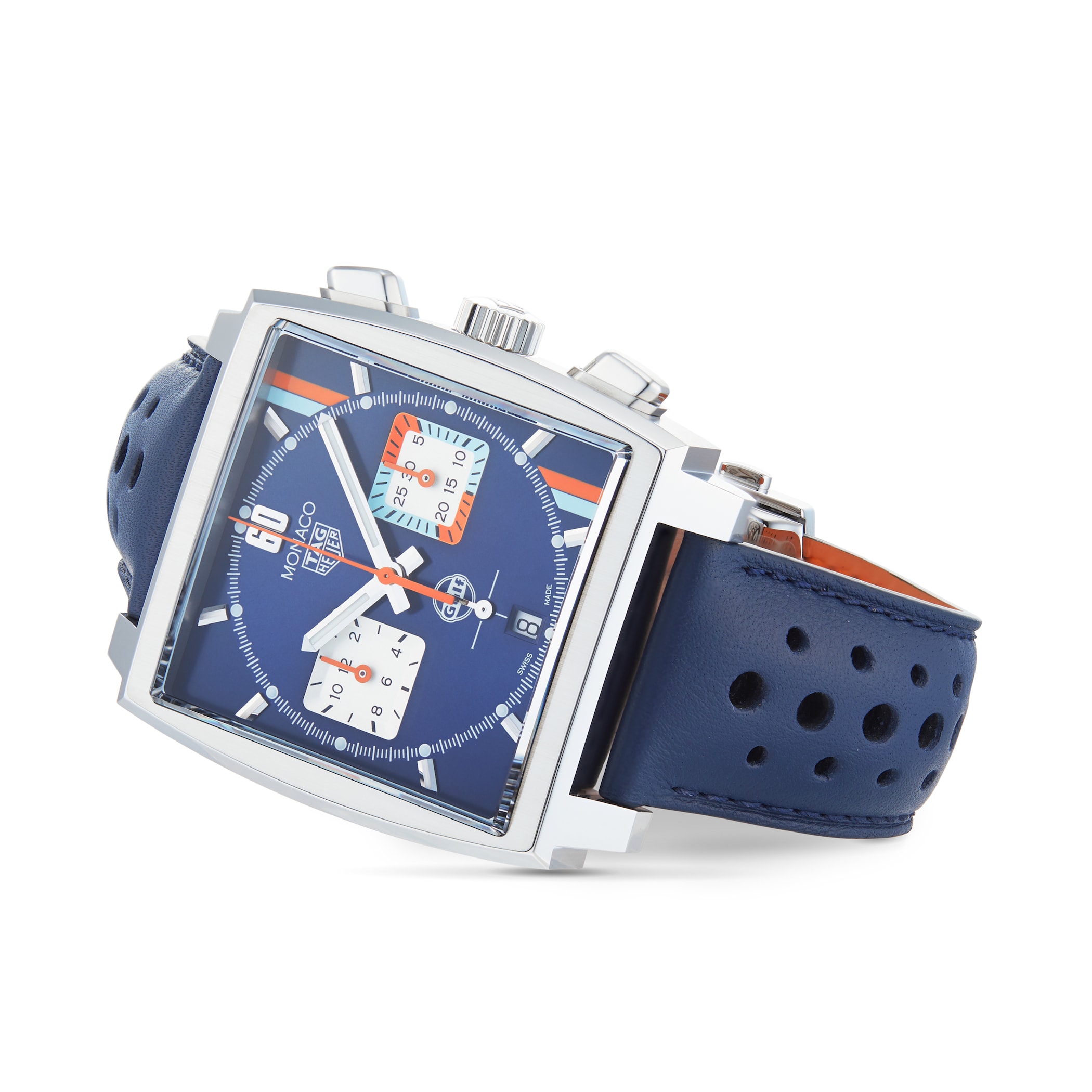 TAG Heuer Monaco Gulf Special Edition 39mm Mens Watch TAG Heuer Monaco Gulf Special Edition 39mm Mens Watch