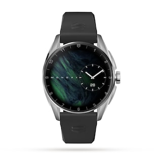TAG Heuer Connected Calibre E4 42mm - 2022 - Steel Case (SBR80 42mm) - Black Rubber Strap Smart Watch
