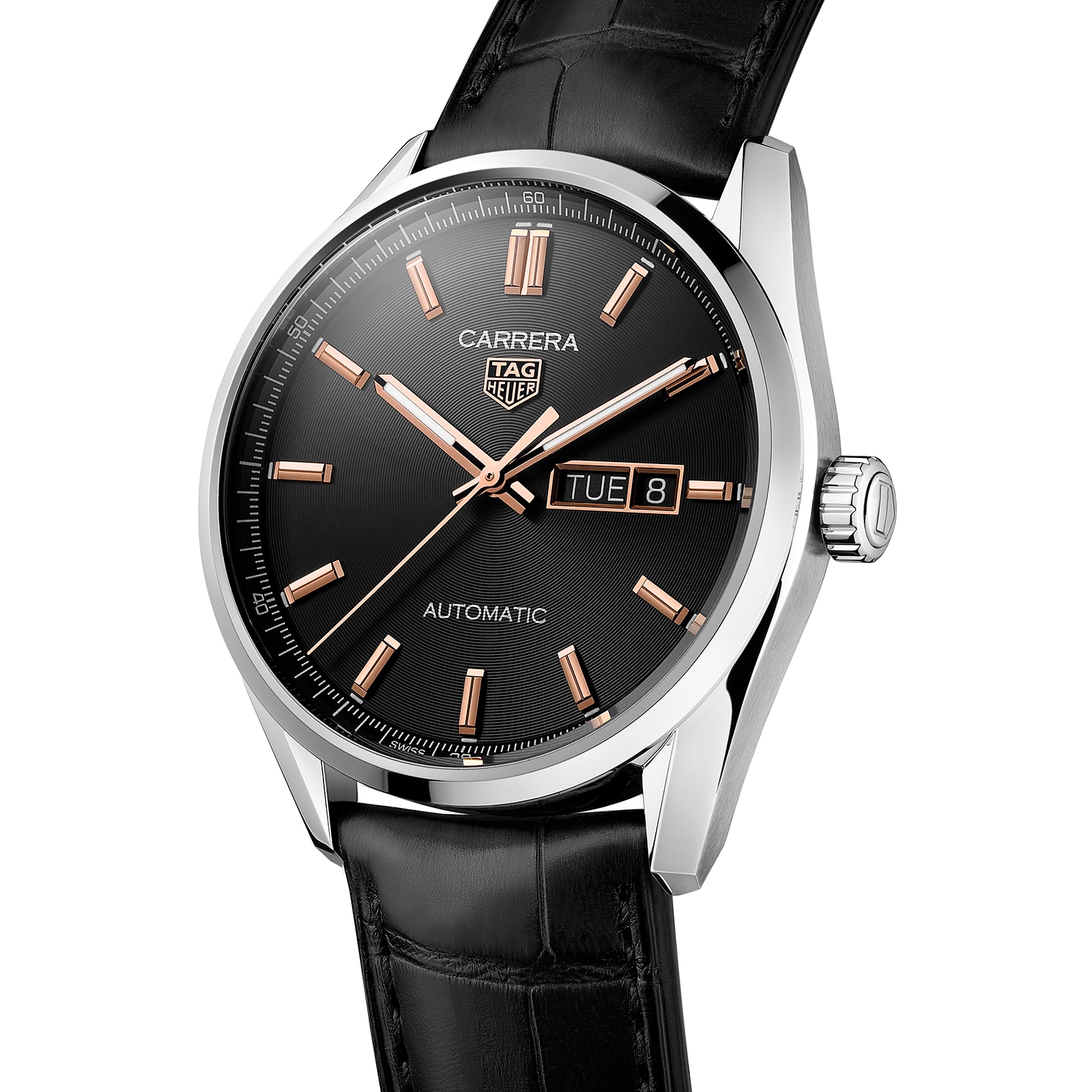 TAG Heuer Carrera Three - Hand Automatic Mens 41mm Watch
