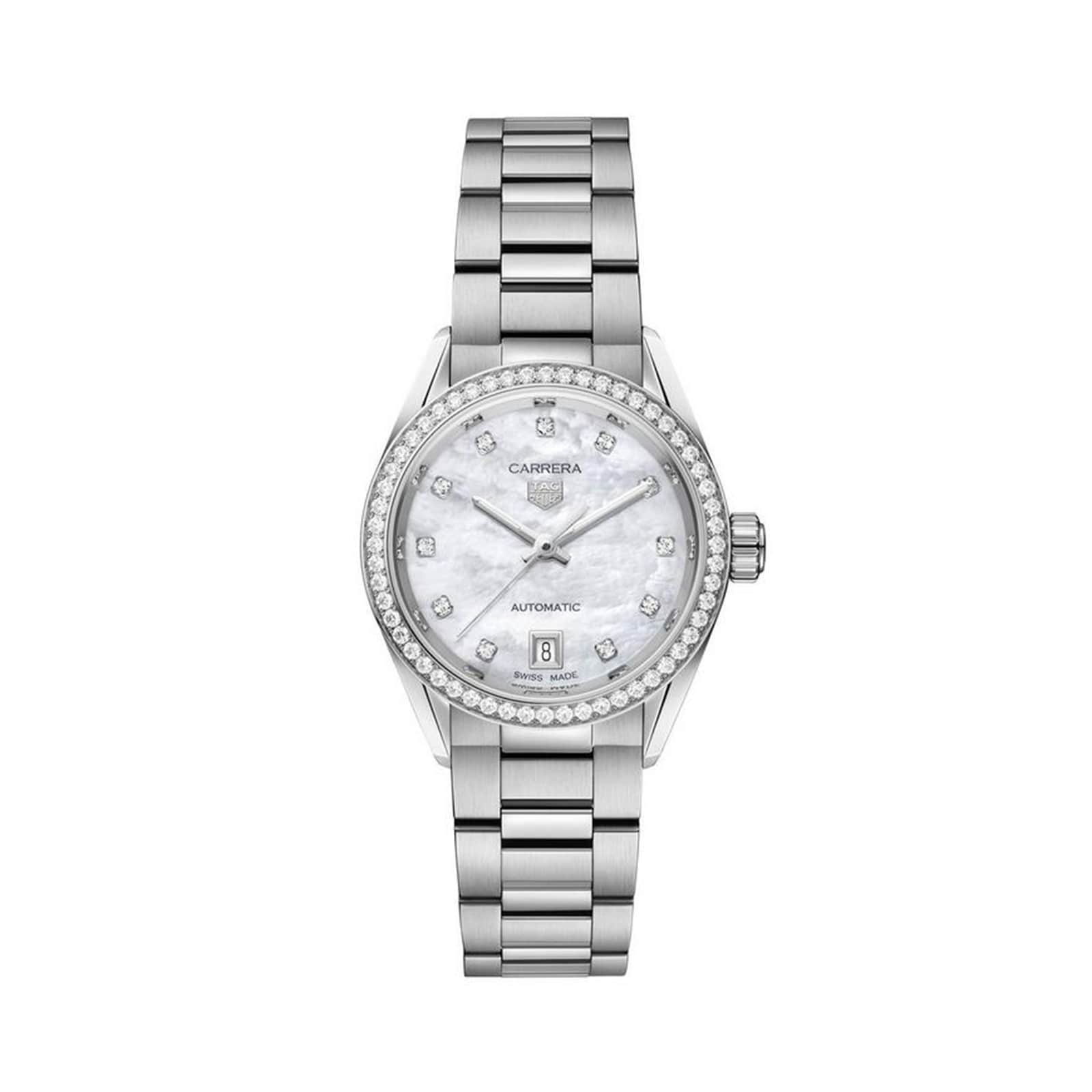 TAG Heuer Carrera 29mm Stainless Steel Ladies Watch TAG Heuer Carrera 29mm Stainless Steel Ladies Watch