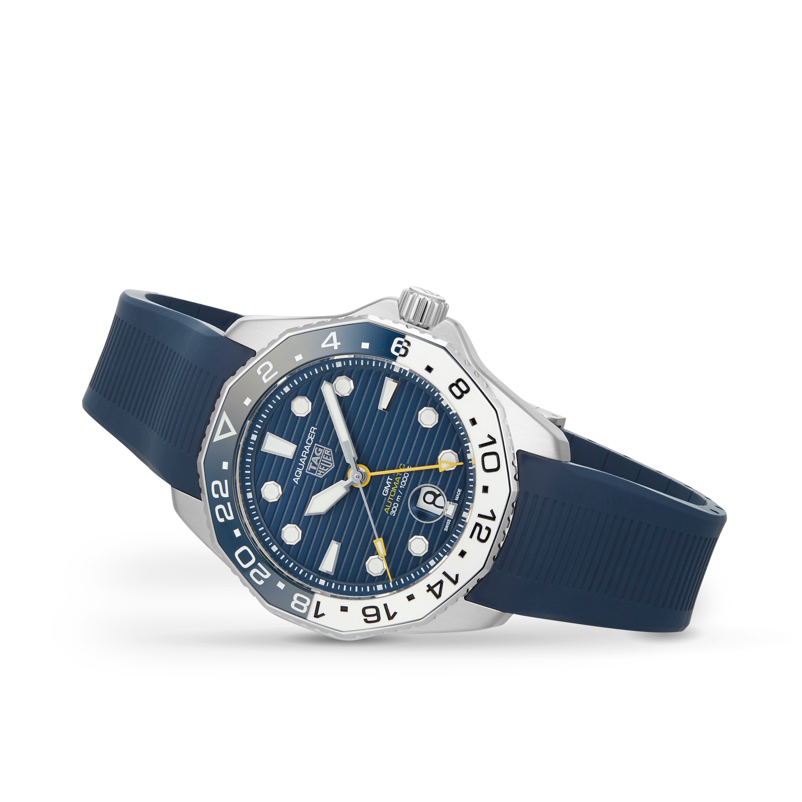 Tag heuer aquaracer 43mm rubber online strap