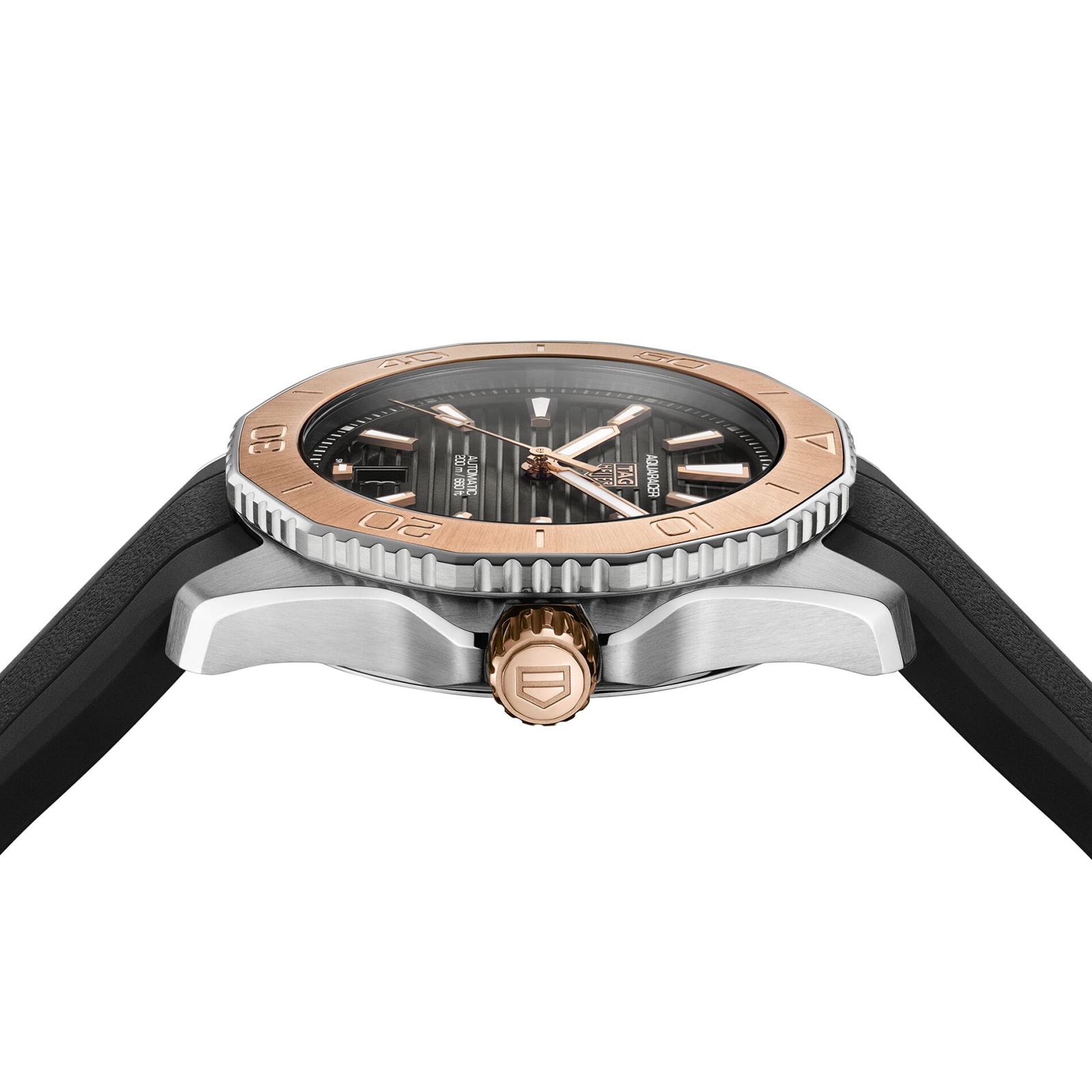 Tag heuer 2024 rose gold mens