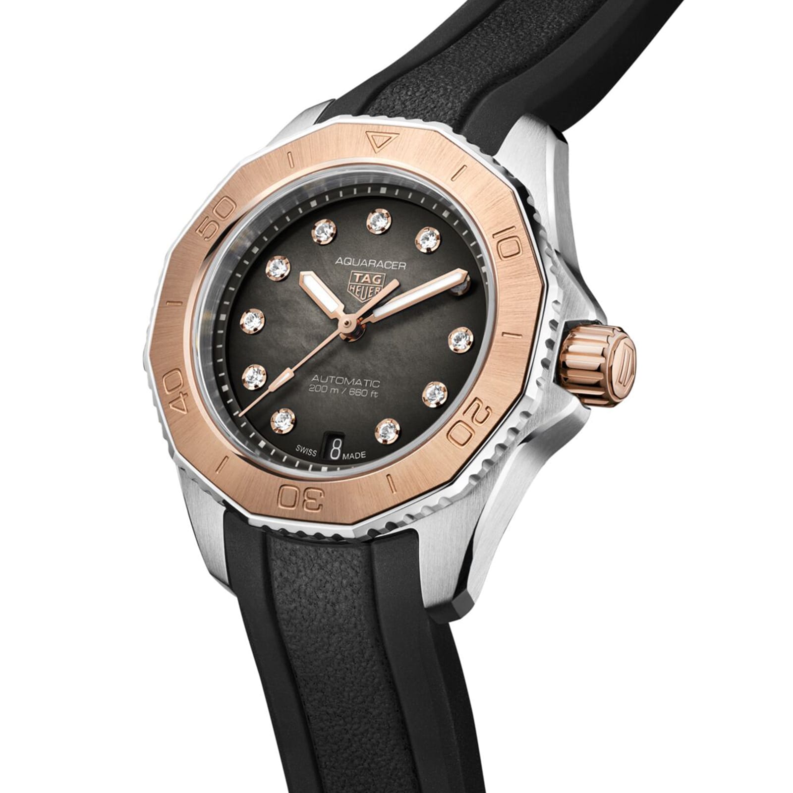 Tag heuer rose gold ladies outlet watch